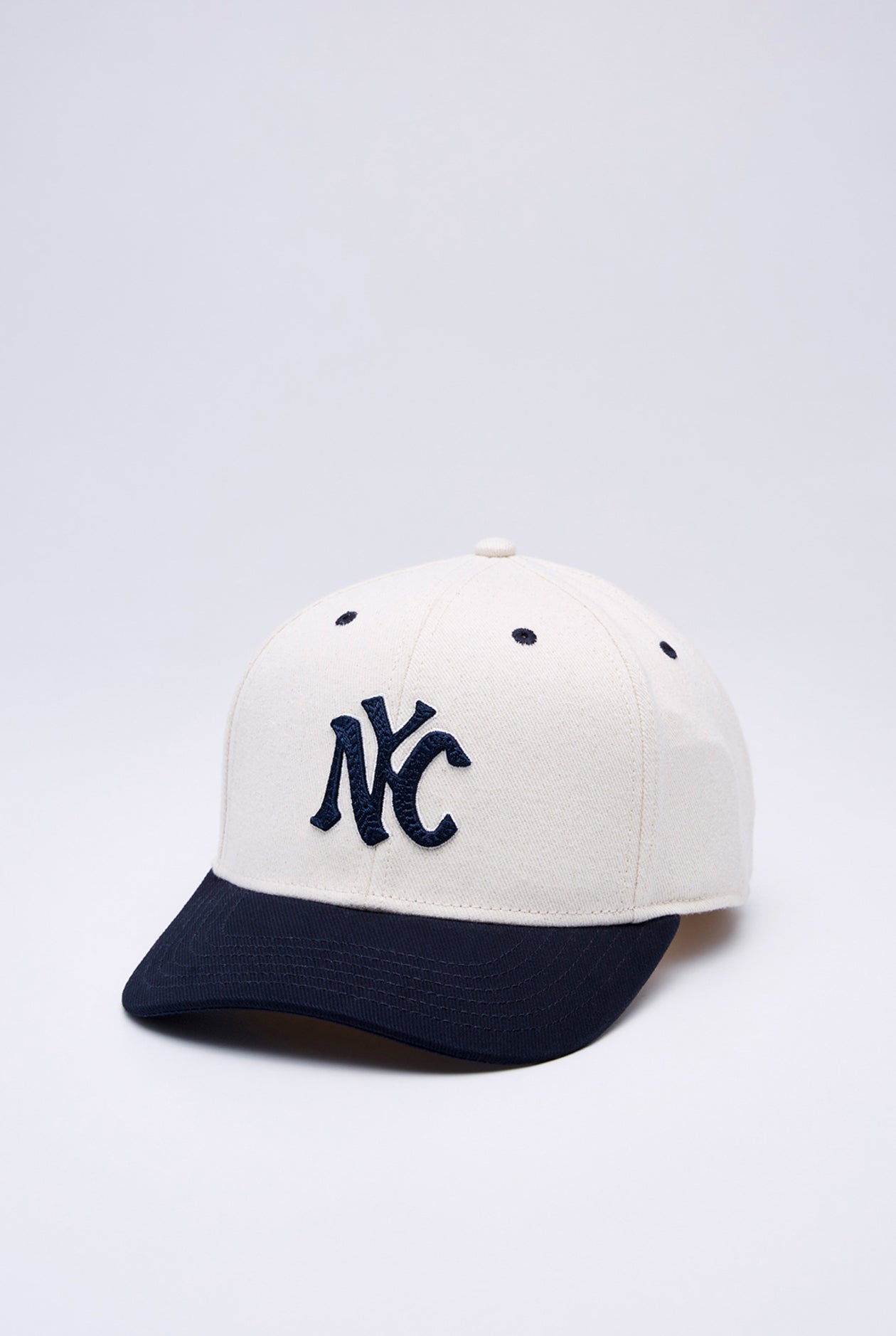 TWO-TONE NYC LOGO BASEBALL CAP