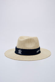 SEAGRASS STRAW HAT WITH NYC BAND