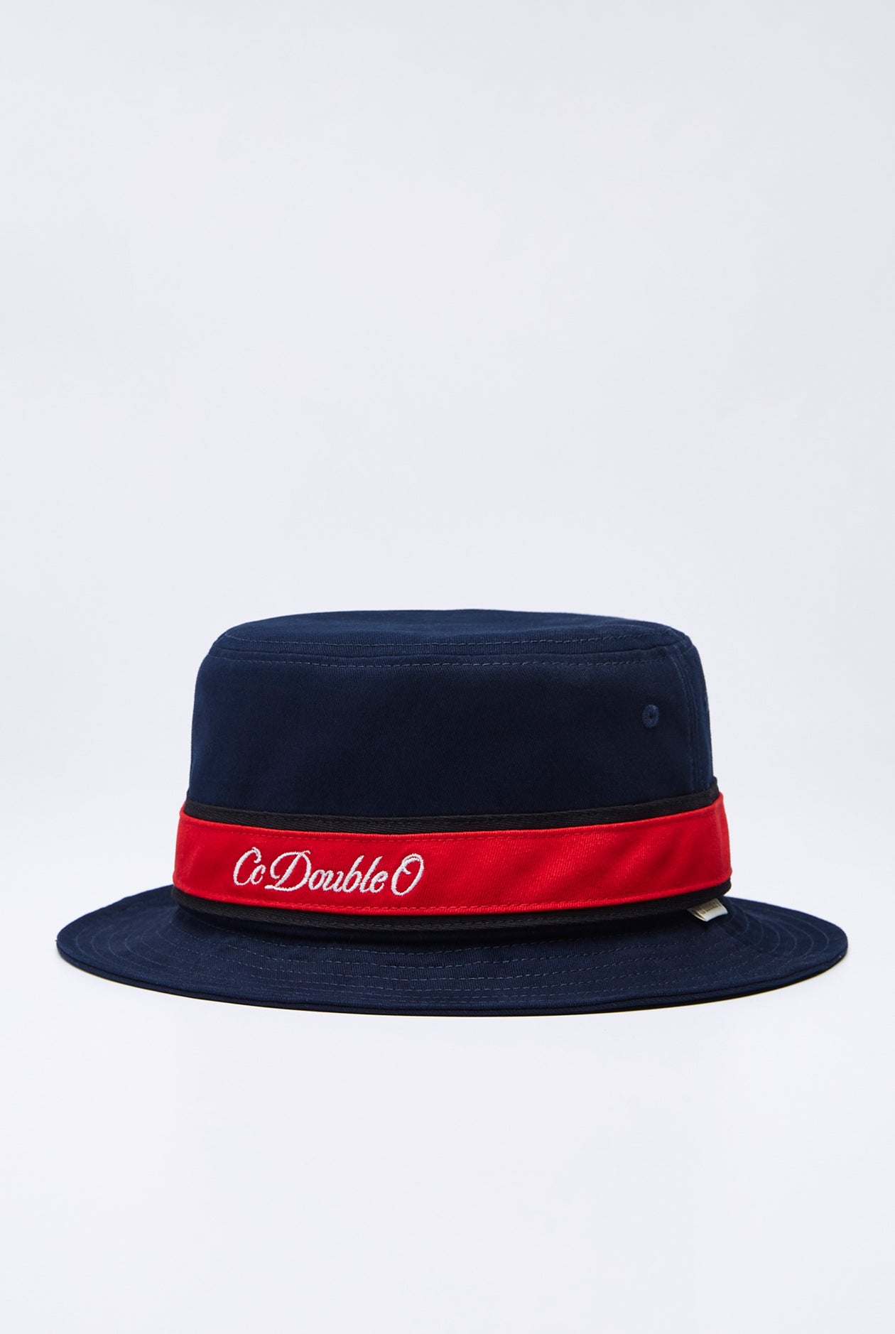 LOGO BAND COLOR BLOCK BUCKET HAT