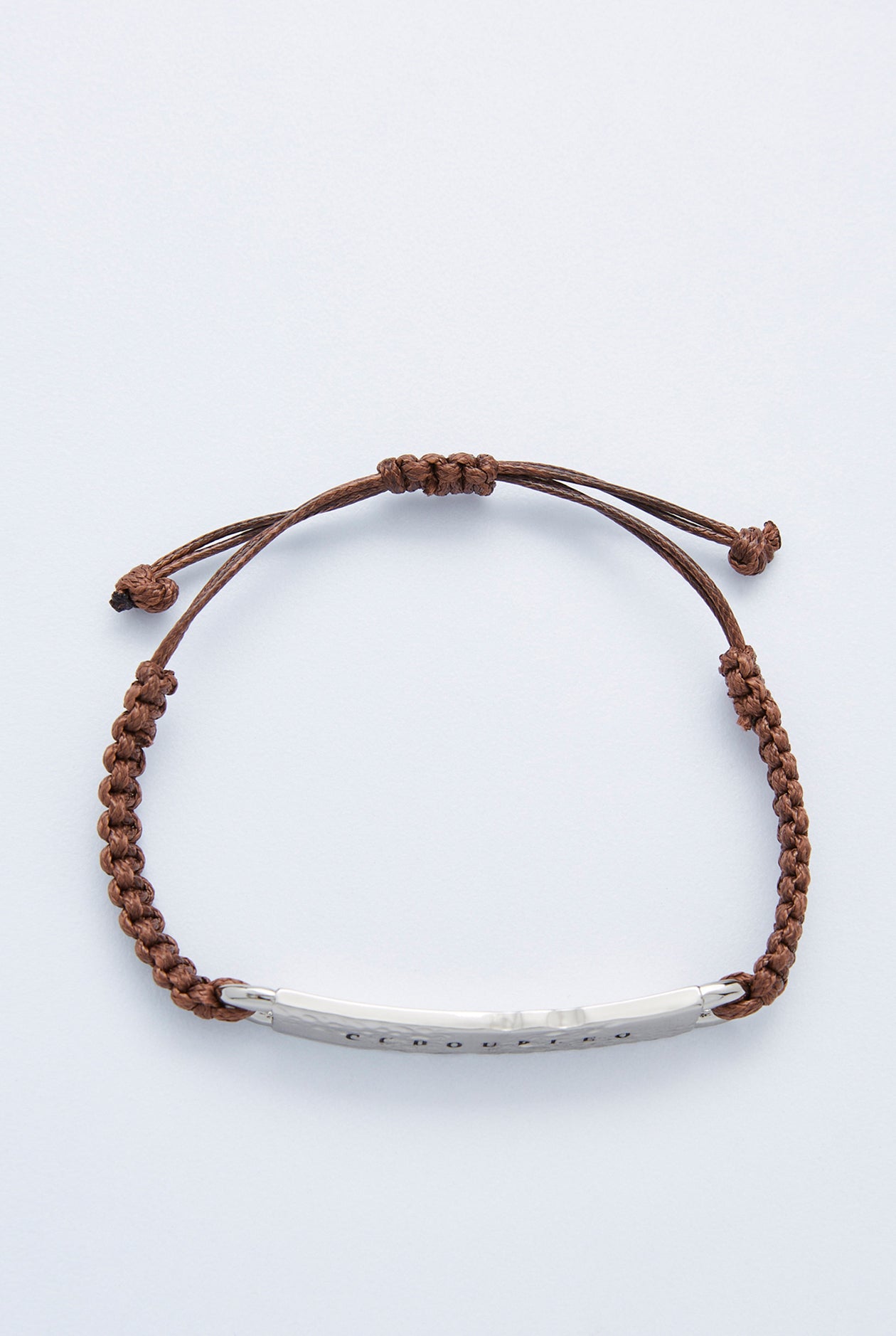 BRAIDED ROPE BRACELET