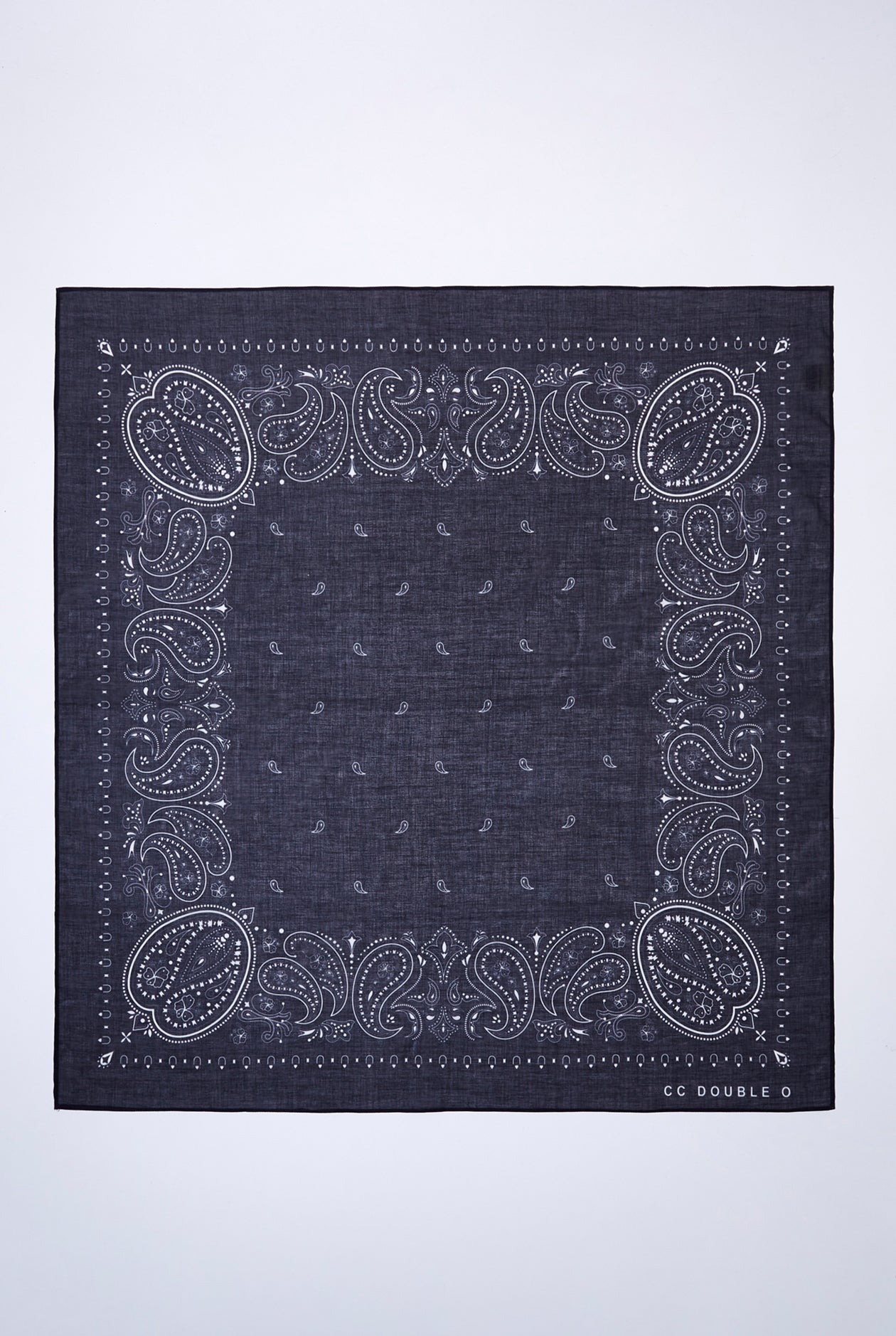 PAISLEY PRINT SQUARE SCARF