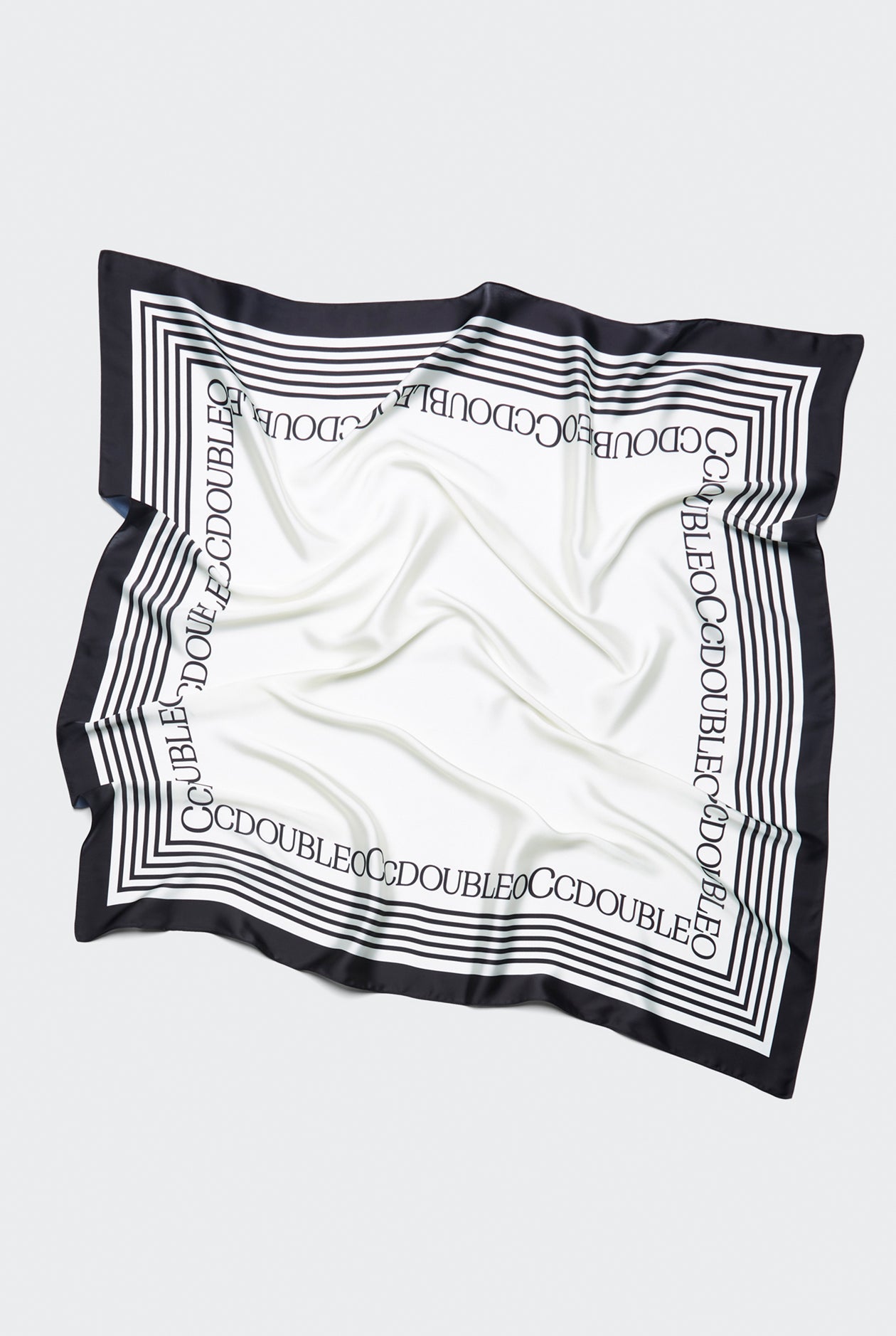 MONOGRAM PRINTED SCARF