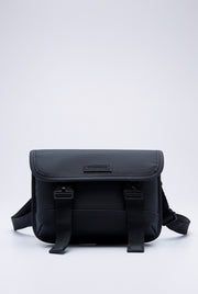 FLAP BUCKLE COATED BELT BAG