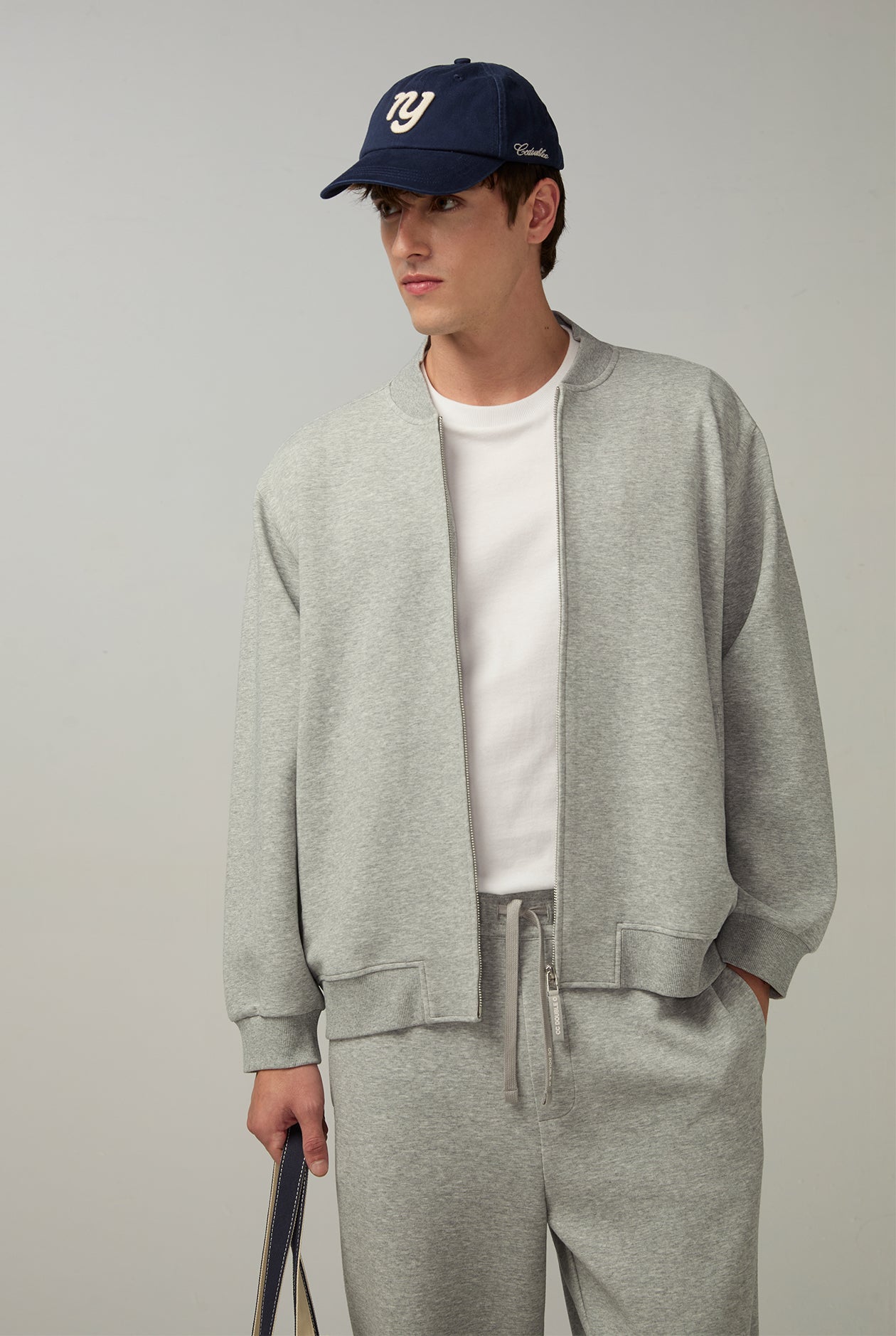 KNITTED BOMBER JACKET