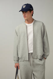 KNITTED BOMBER JACKET