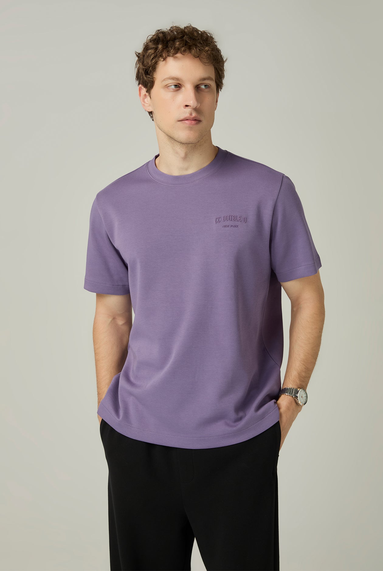 EMBOSSED LOGO RELAXED TEE - CC Double O Official Store