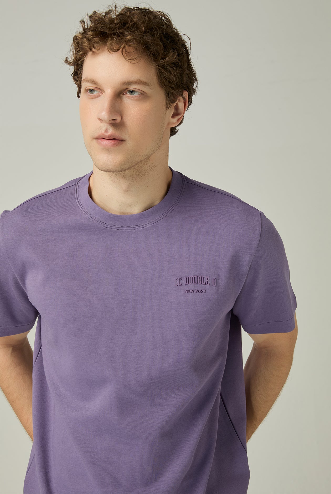 EMBOSSED LOGO RELAXED TEE - CC Double O Official Store