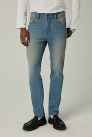 BLUE WASH SKINNY FIT JEANS