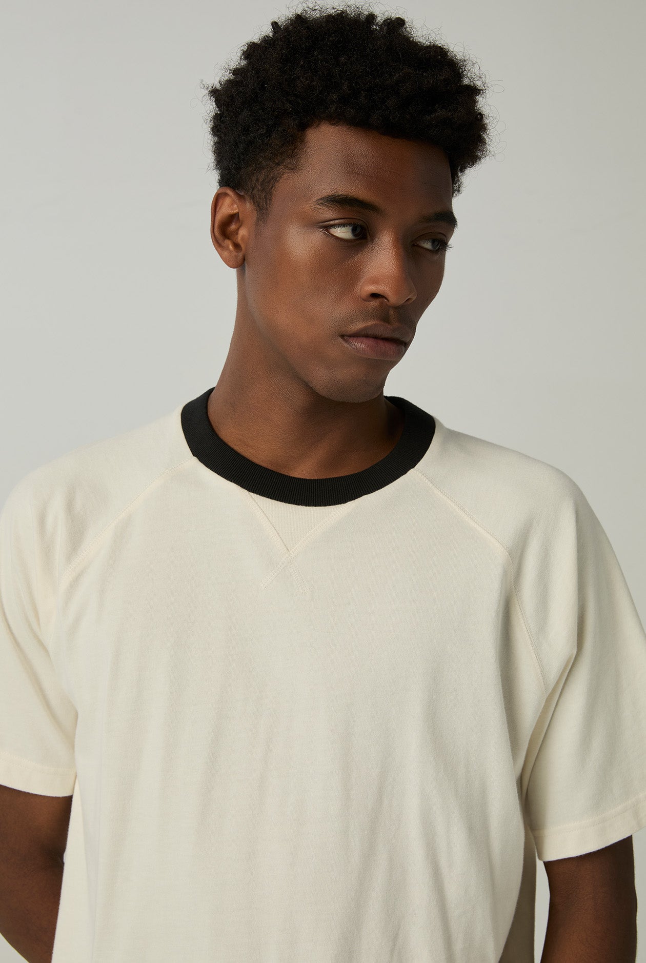 RETRO STITCHING RELAXED TEE