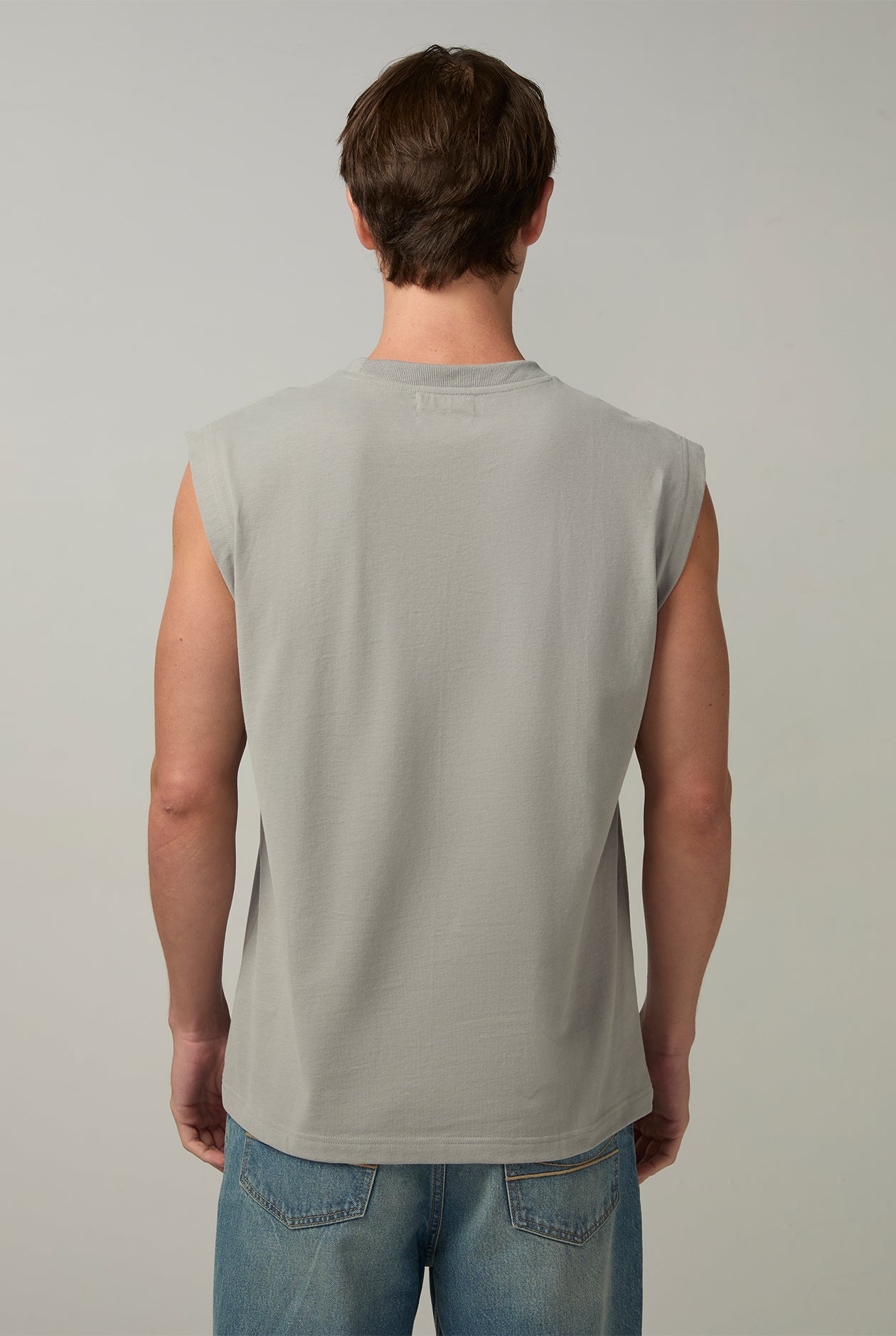 BIRD LOGO SIGNATURE SLEEVELESS TEE