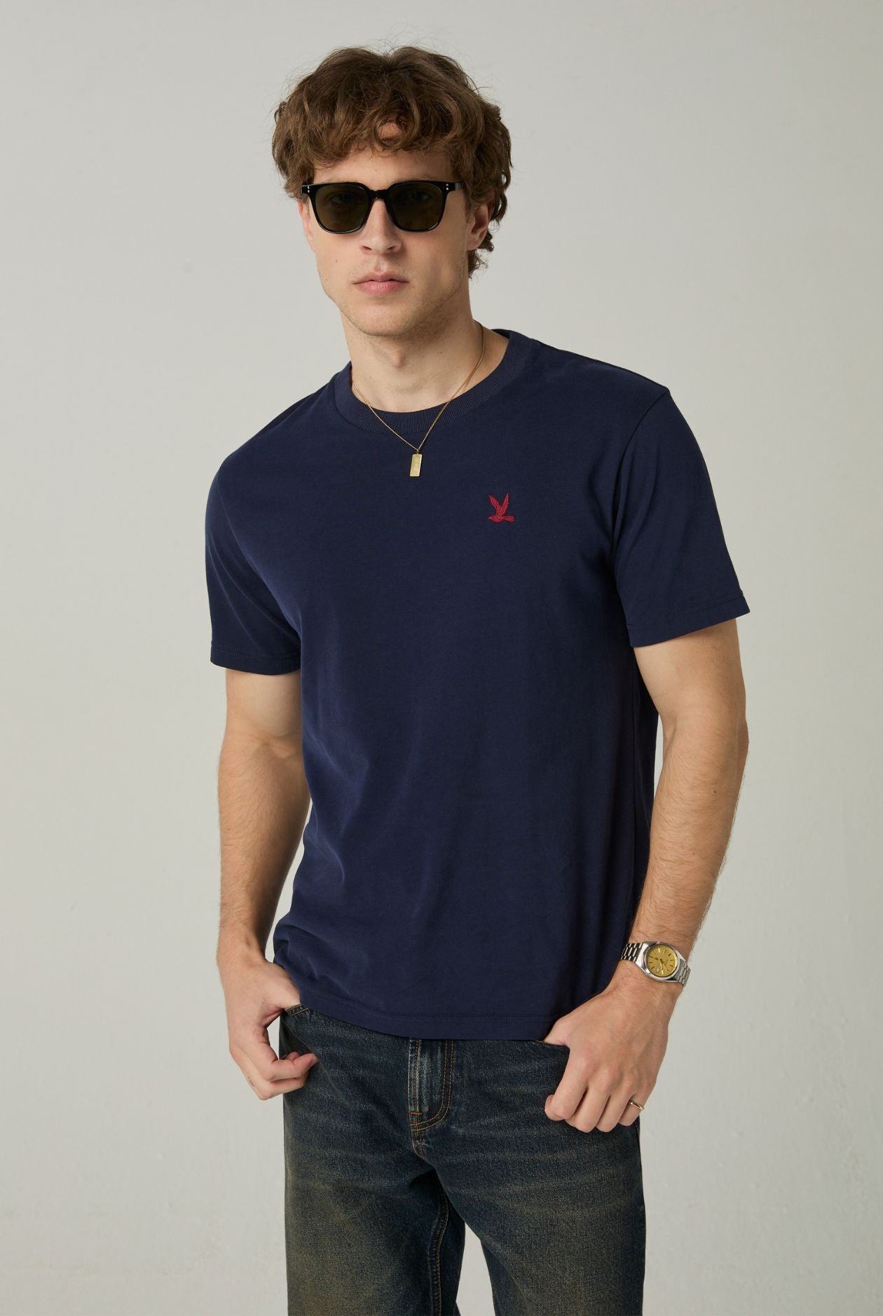 BASIC BIRD LOGO SIGNATURE TEE