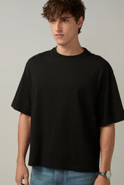 SIDE CENTER BOXY LOGO TEE
