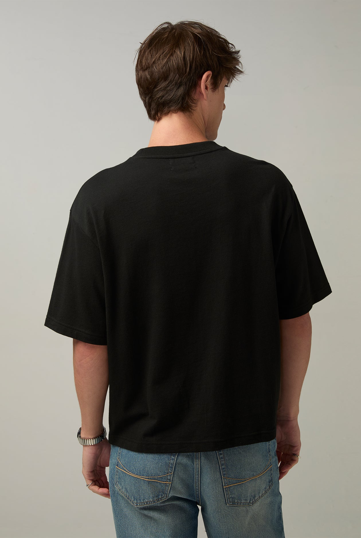 SIDE CENTER BOXY LOGO TEE