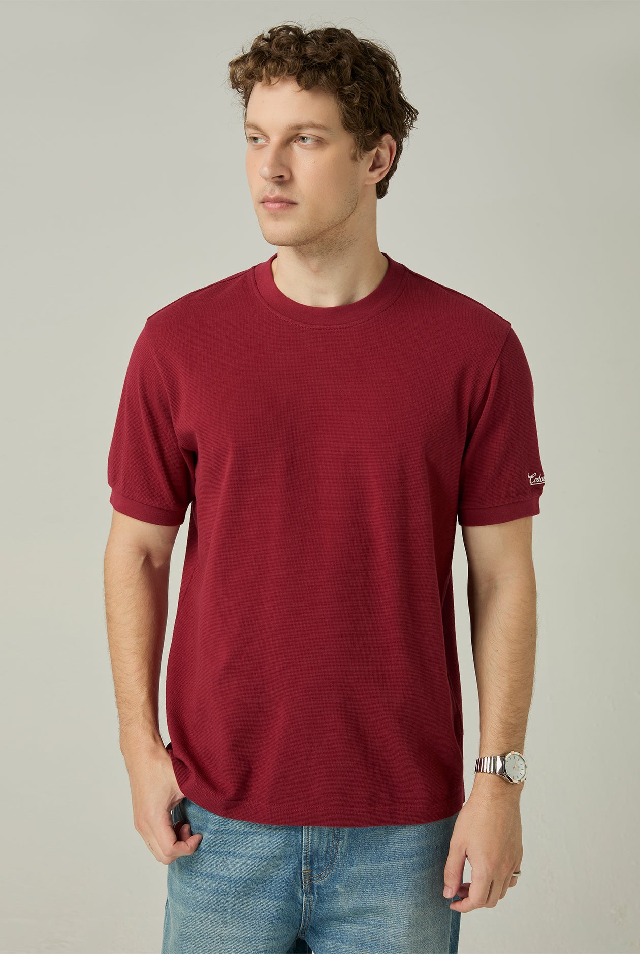 RELAXED ARM LOGO TEE - CC Double O Official Store