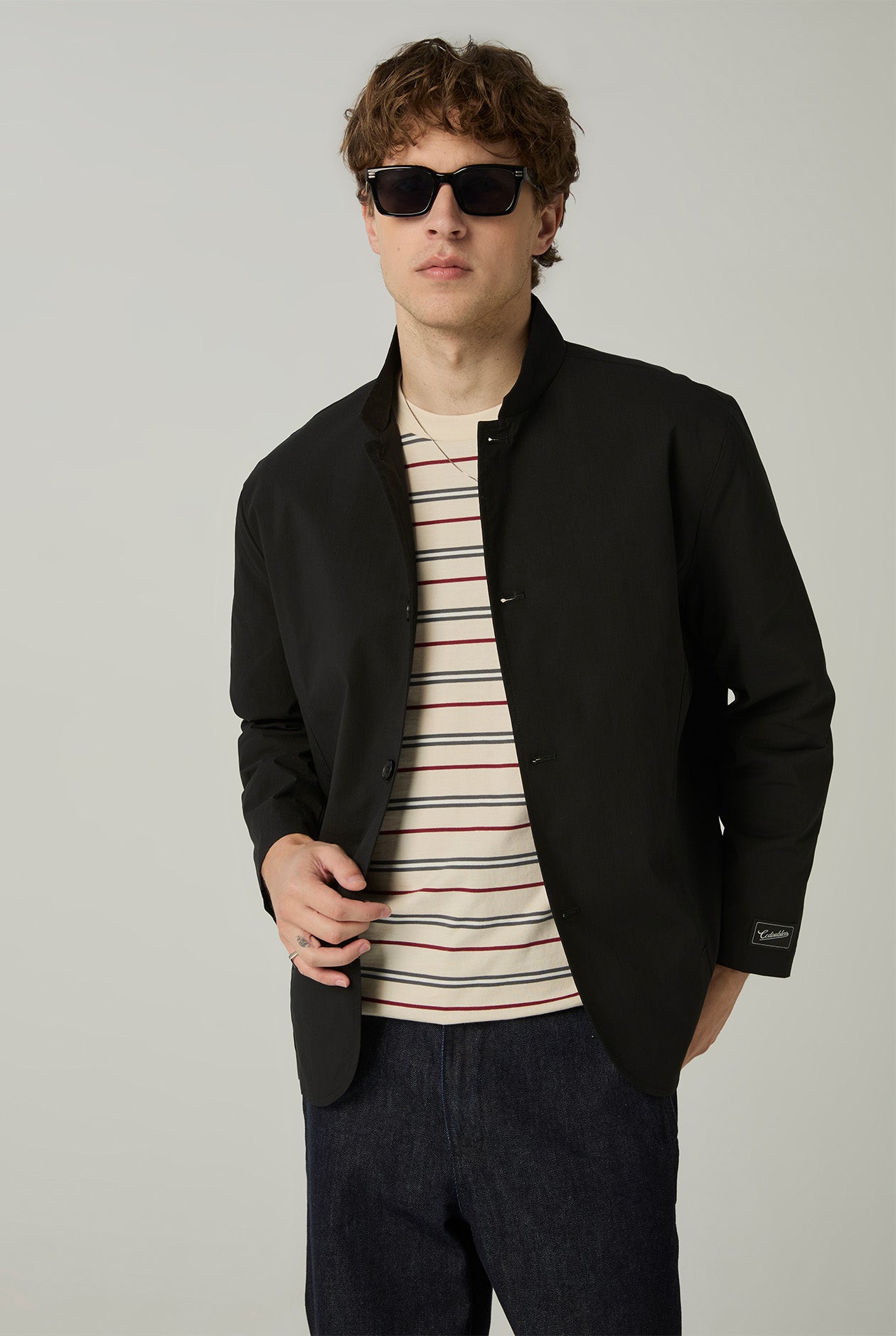 RELAXED RIPSTOP BLAZER