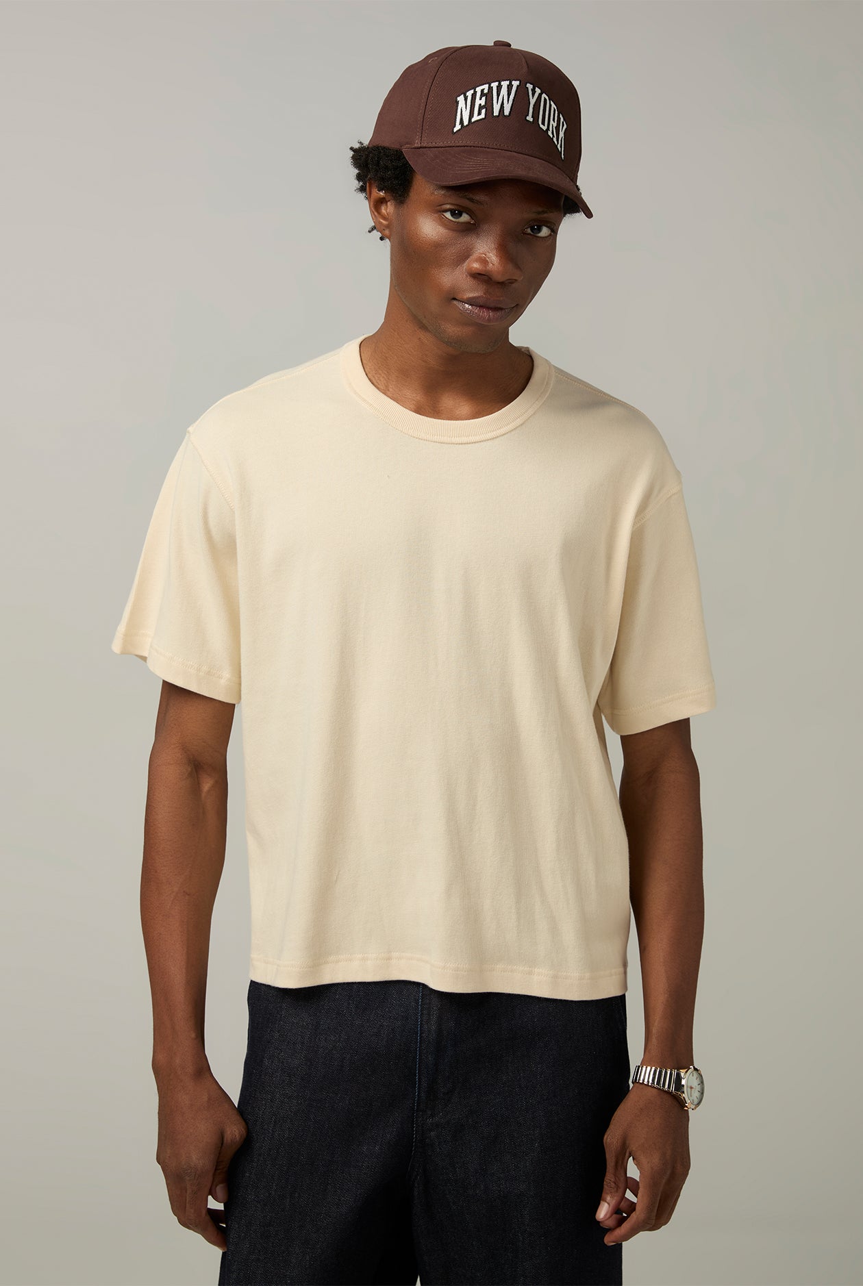 MINIMAL CROPPED TEE