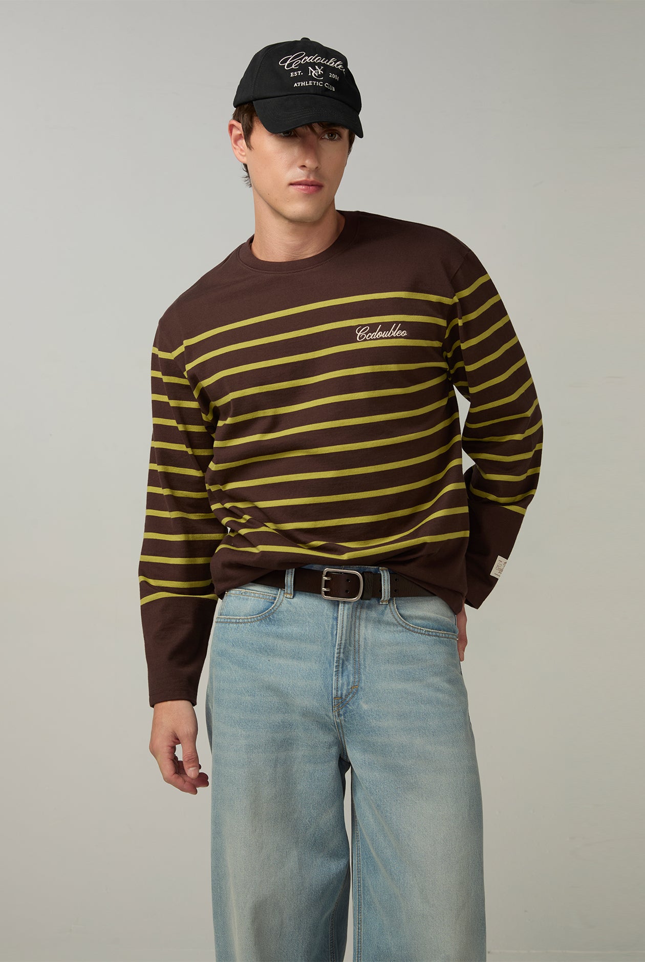 BRETON STRIPED LONG SLEEVE TEE