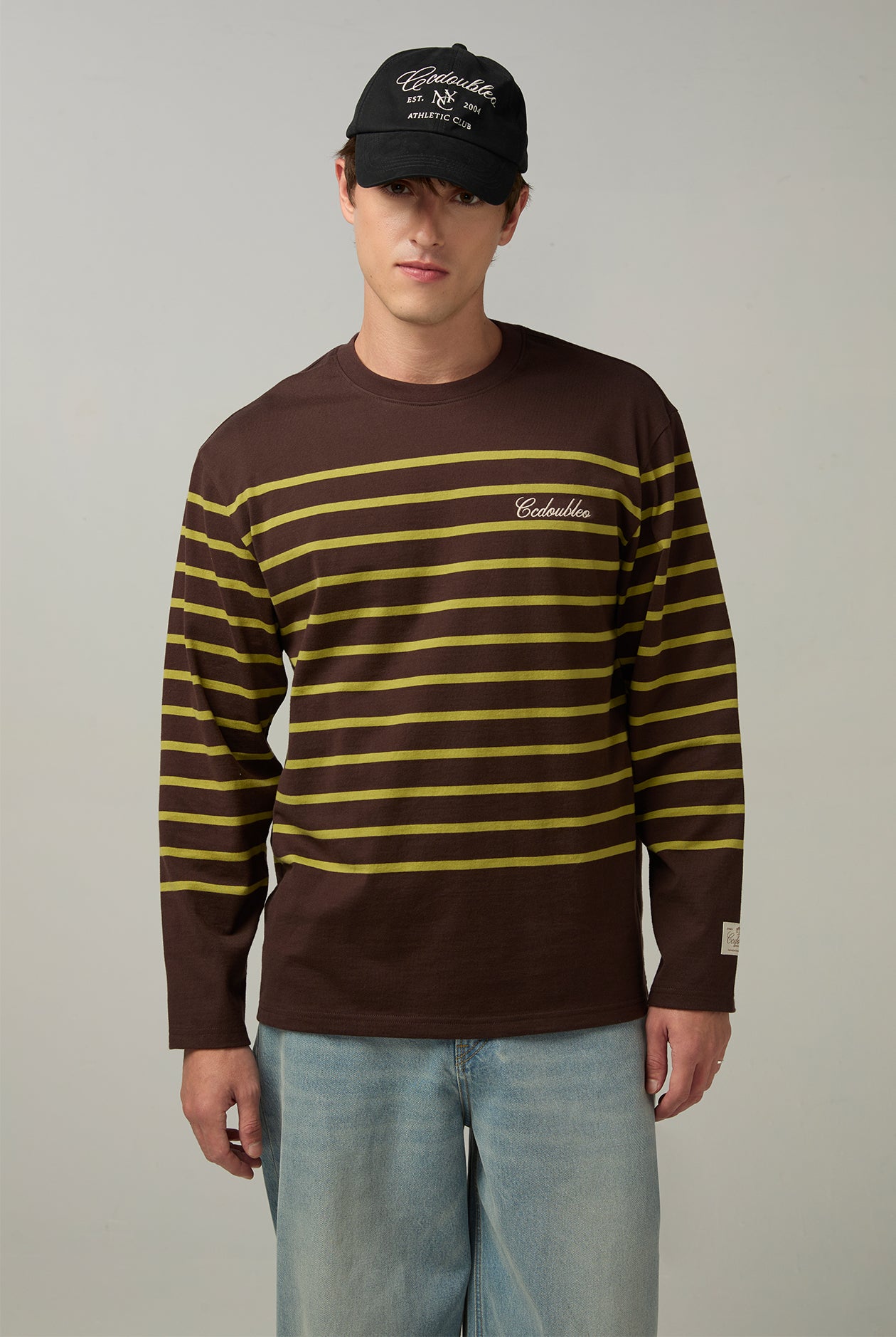 BRETON STRIPED LONG SLEEVE TEE