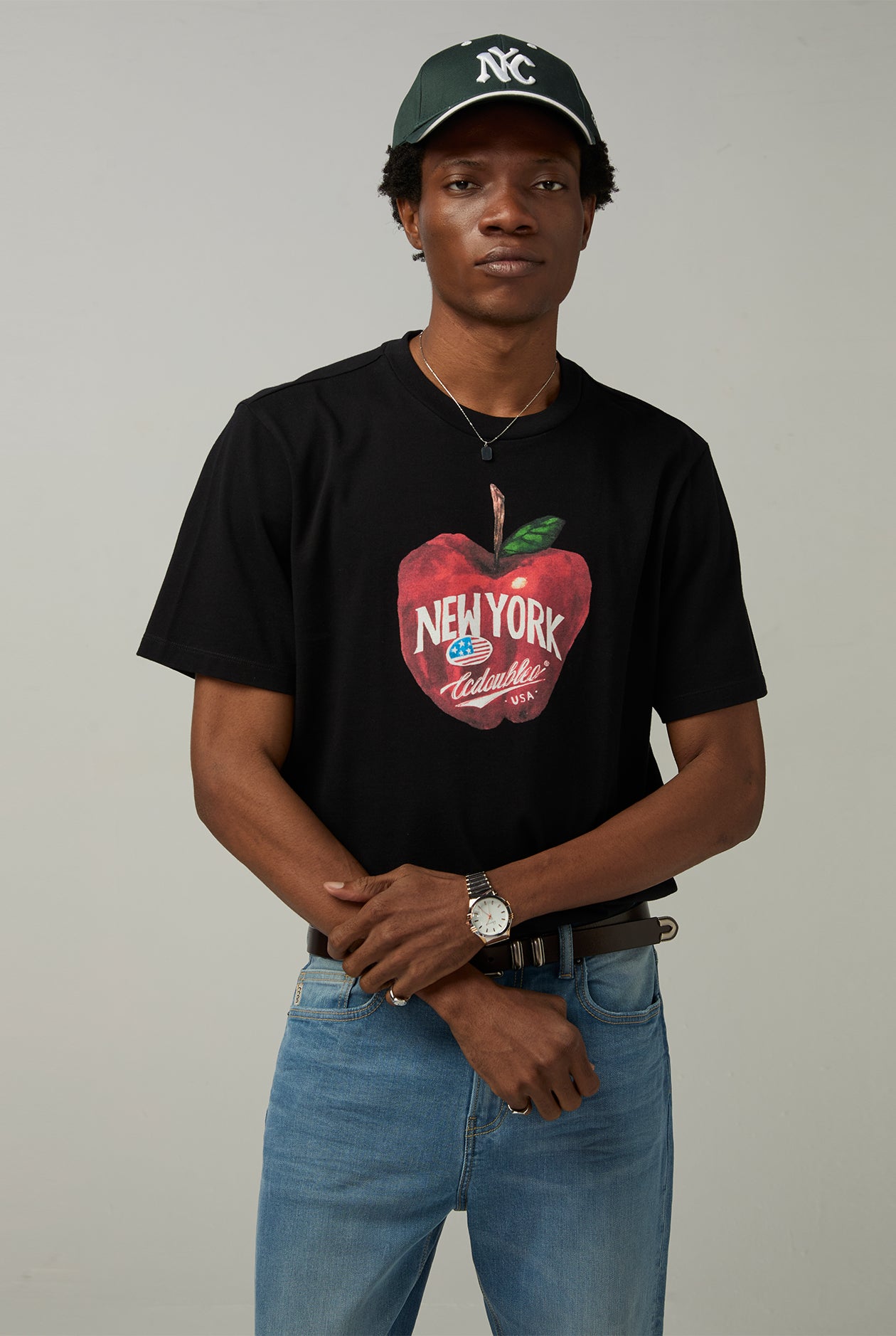 NEW YORK GRAPHIC TEE Black / XL