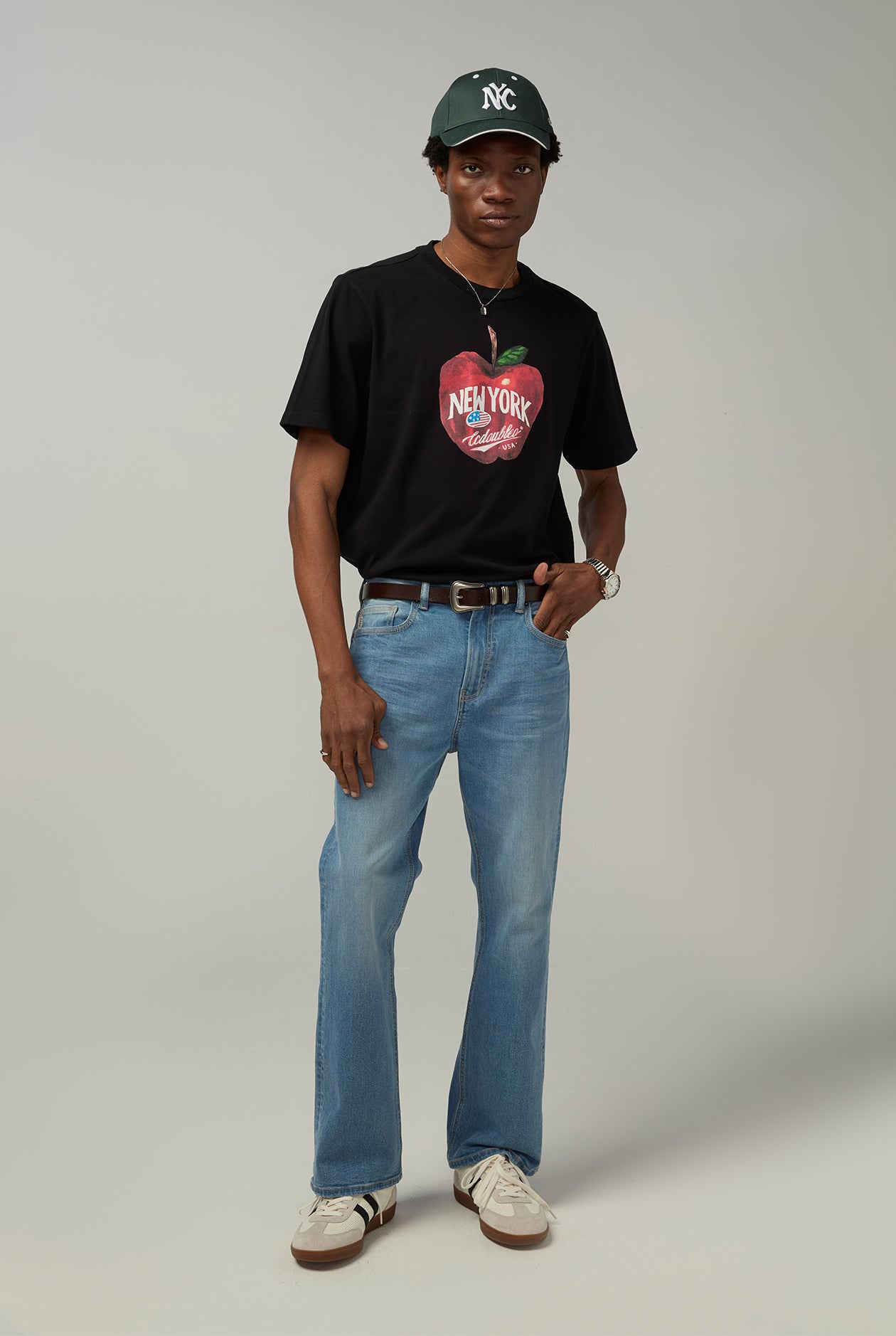 NEW YORK GRAPHIC TEE Black / XL