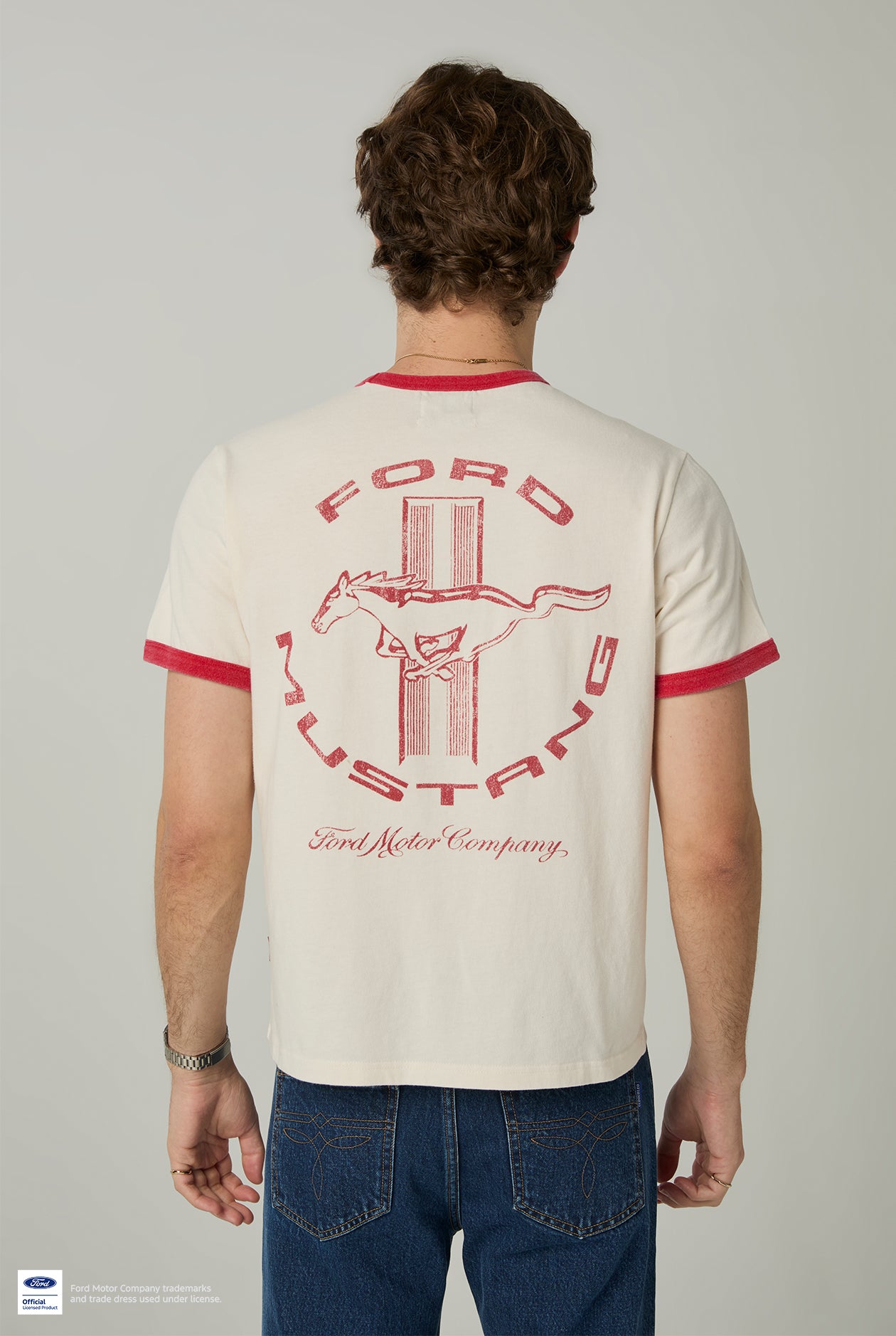 MUSTANG RINGER GRAPHIC TEE - CC Double O Official Store