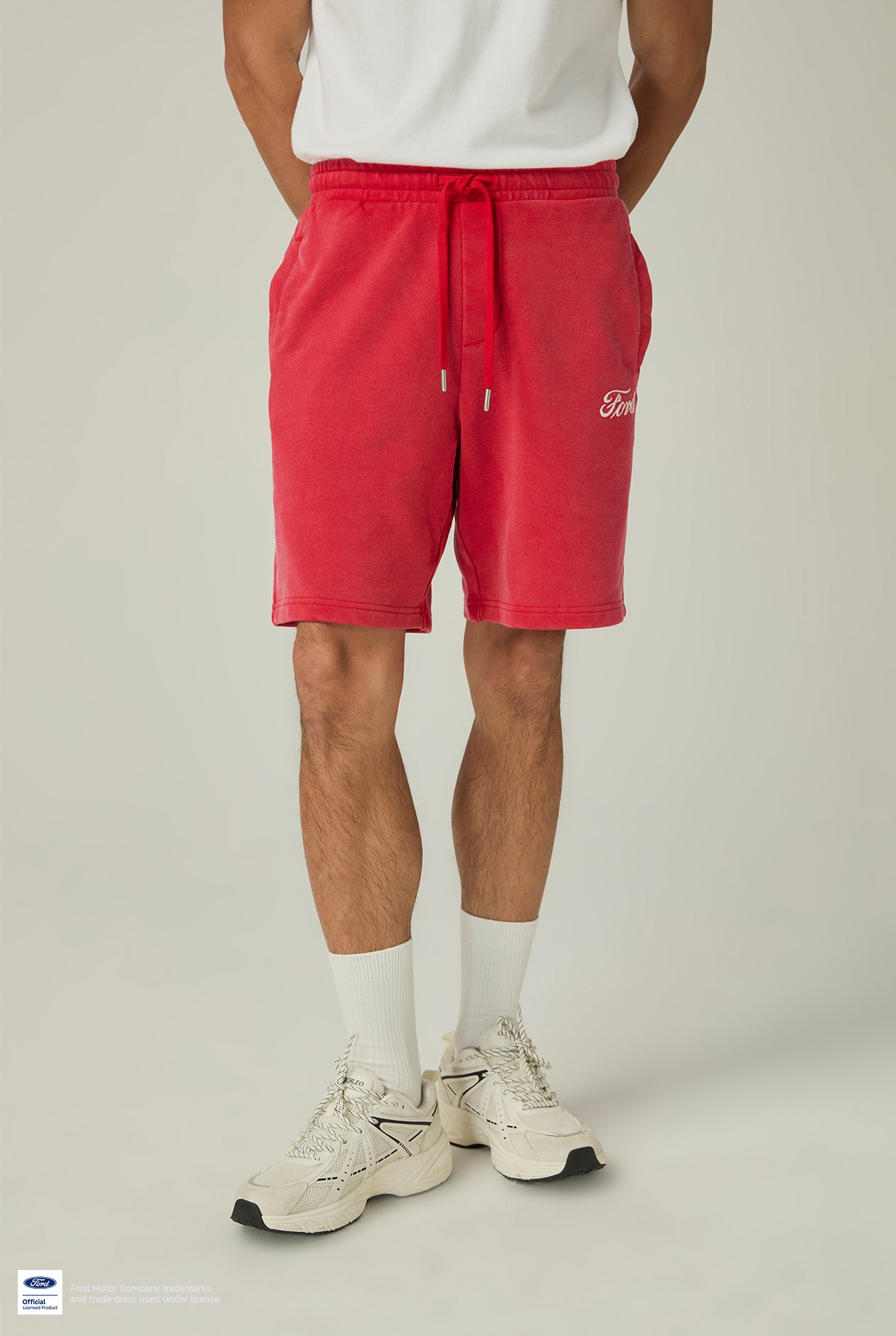 FORD GARMENT DYED SWEAT SHORTS