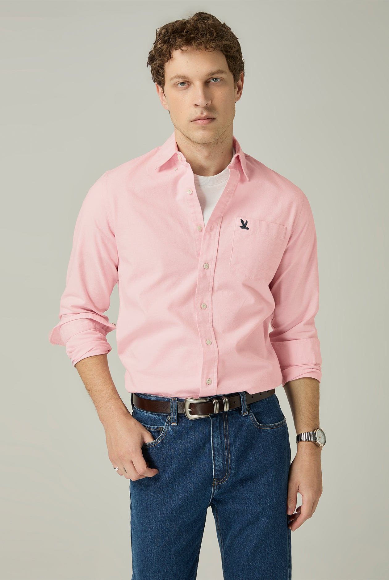 LONG SLEEVE OXFORD SHIRT - CC Double O Official Store