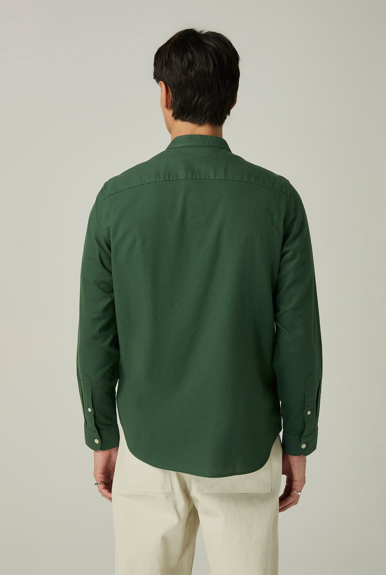 MANDARIN COLLAR OXFORD SHIRT - CC Double O Official Store