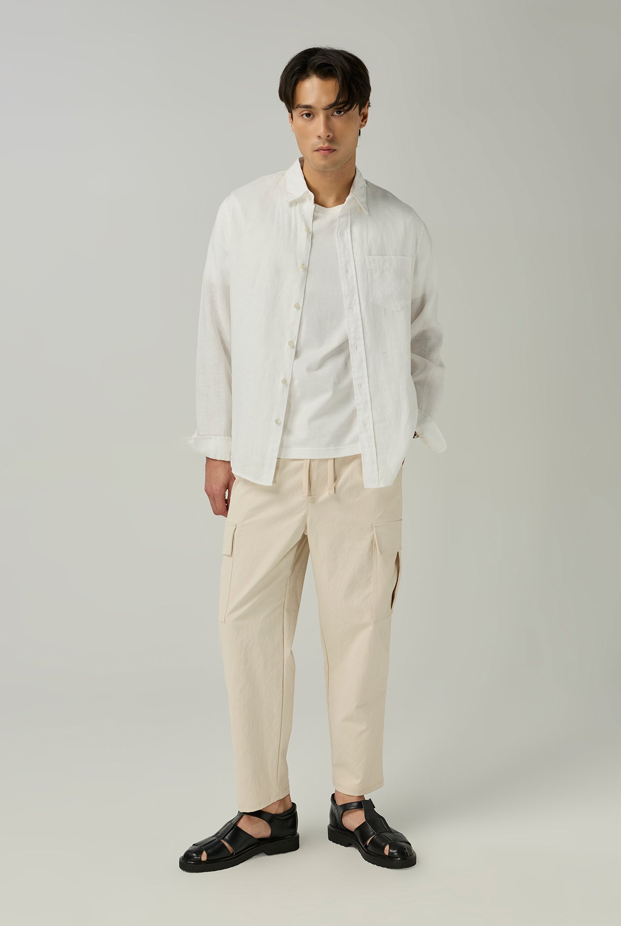 STRAIGHT CARGO PANTS