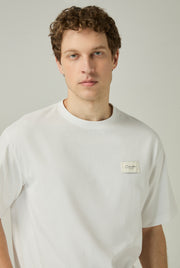 CC DOUBLE O BOXY FIT LOGO PATCH TEE