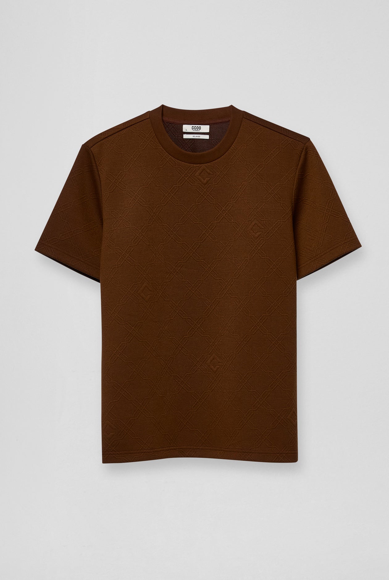 JACQUARD RELAXED FIT TEE