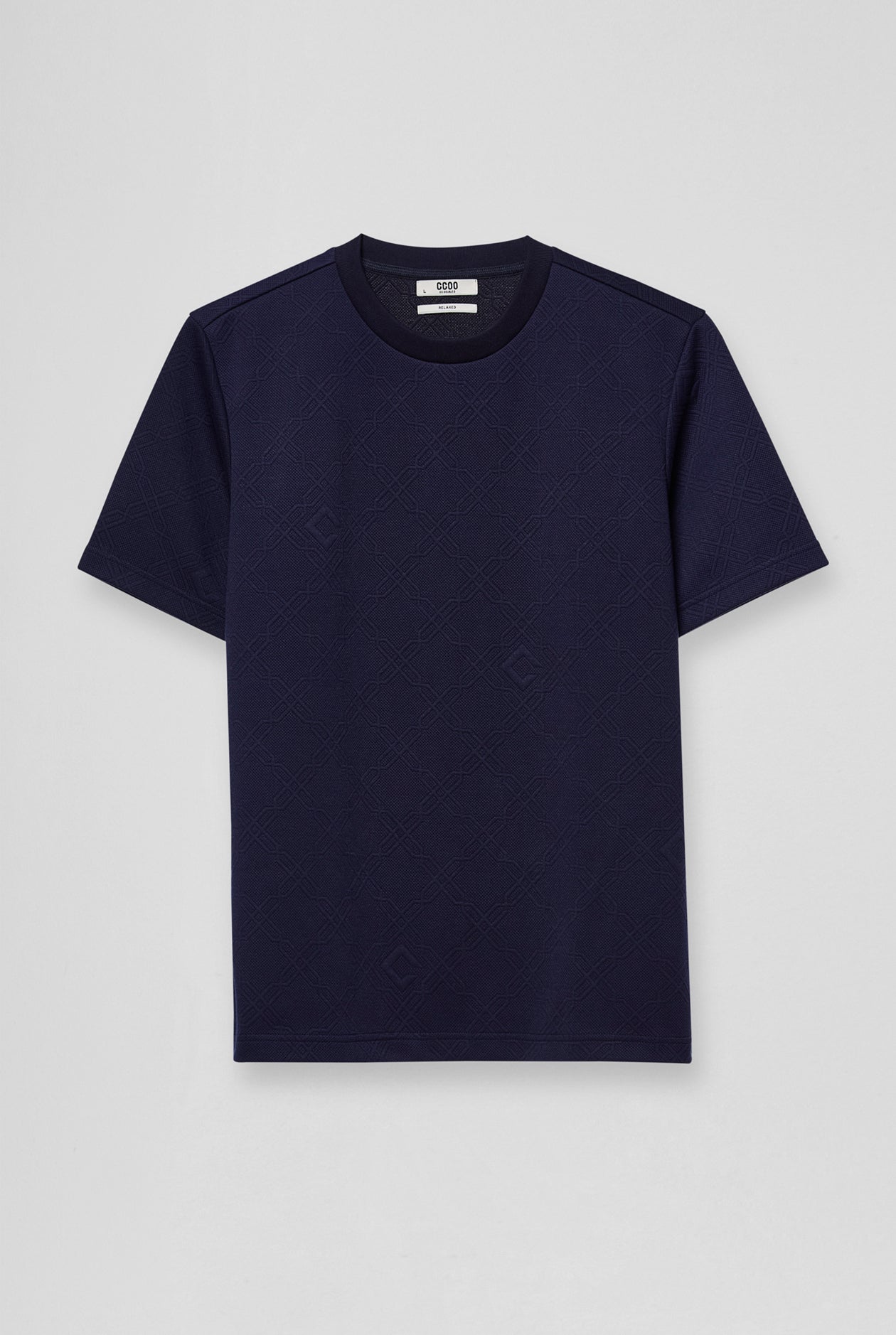 JACQUARD RELAXED FIT TEE