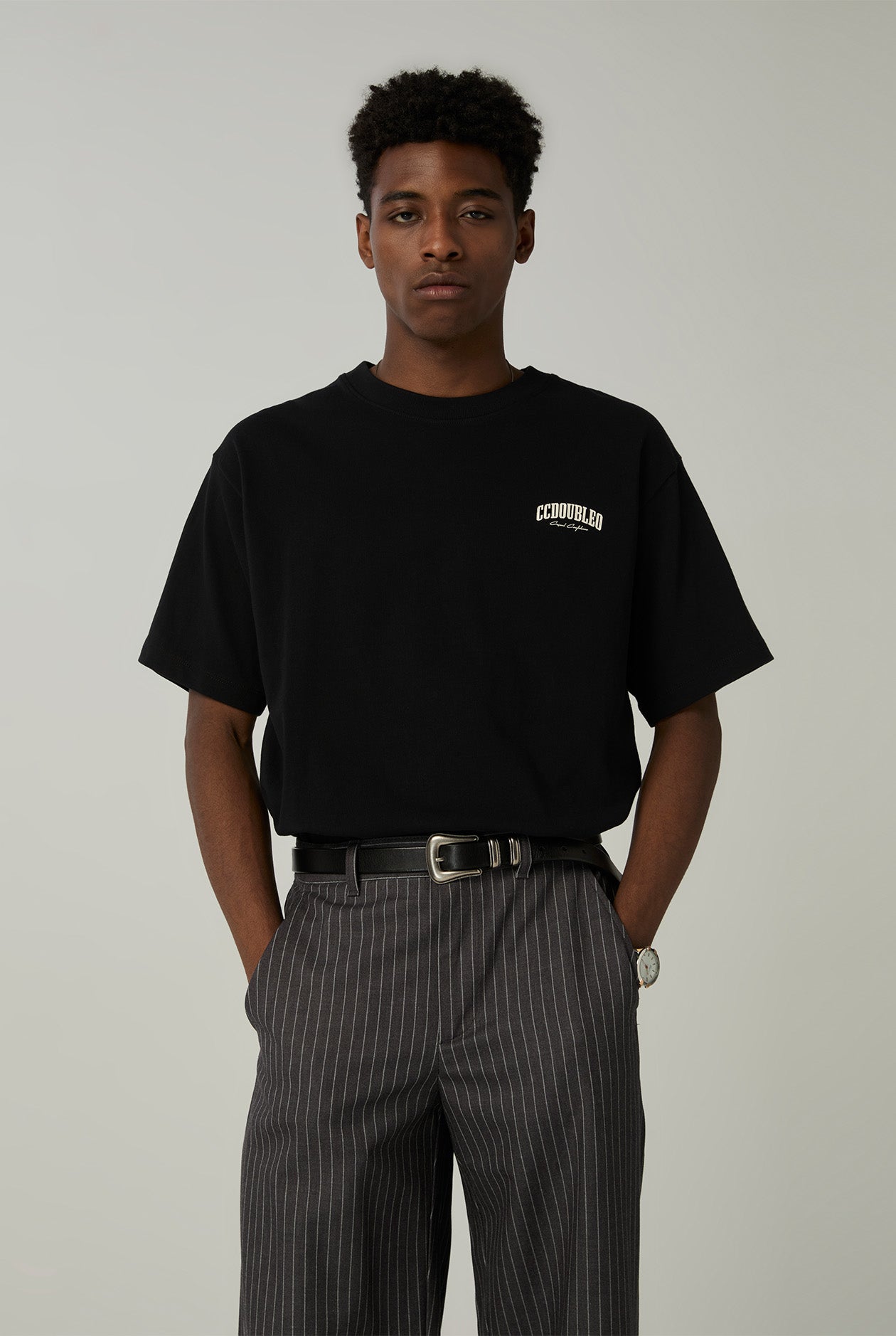 CC DOUBLE O LOGO TEE