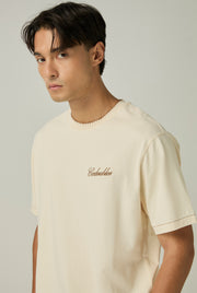 STITCHED DETAIL TEE