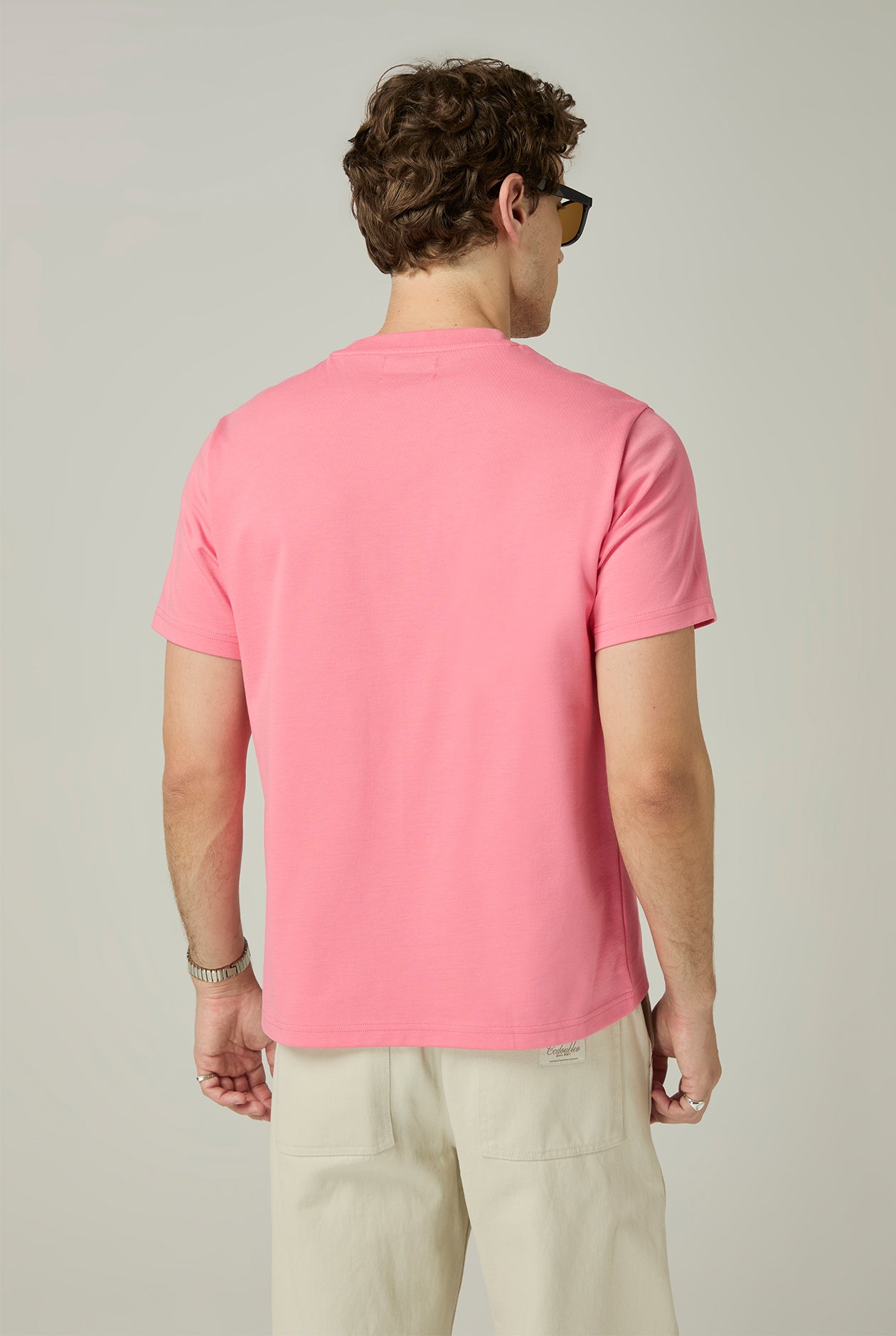 PINK LOGO GRAPHIC TEE