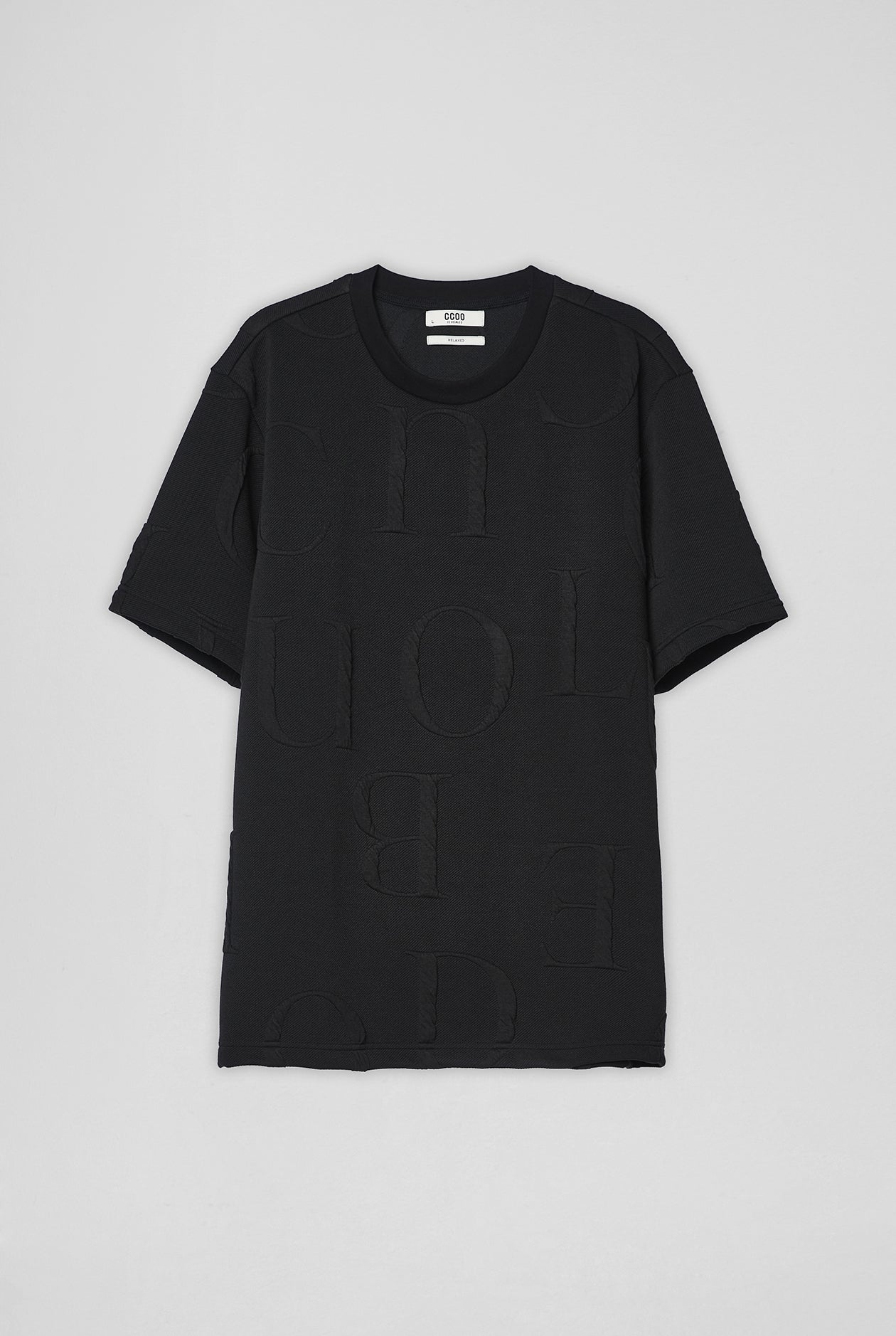 CC DOUBLE O JACQUARD TEXTURE TEE - CC Double O Official Store