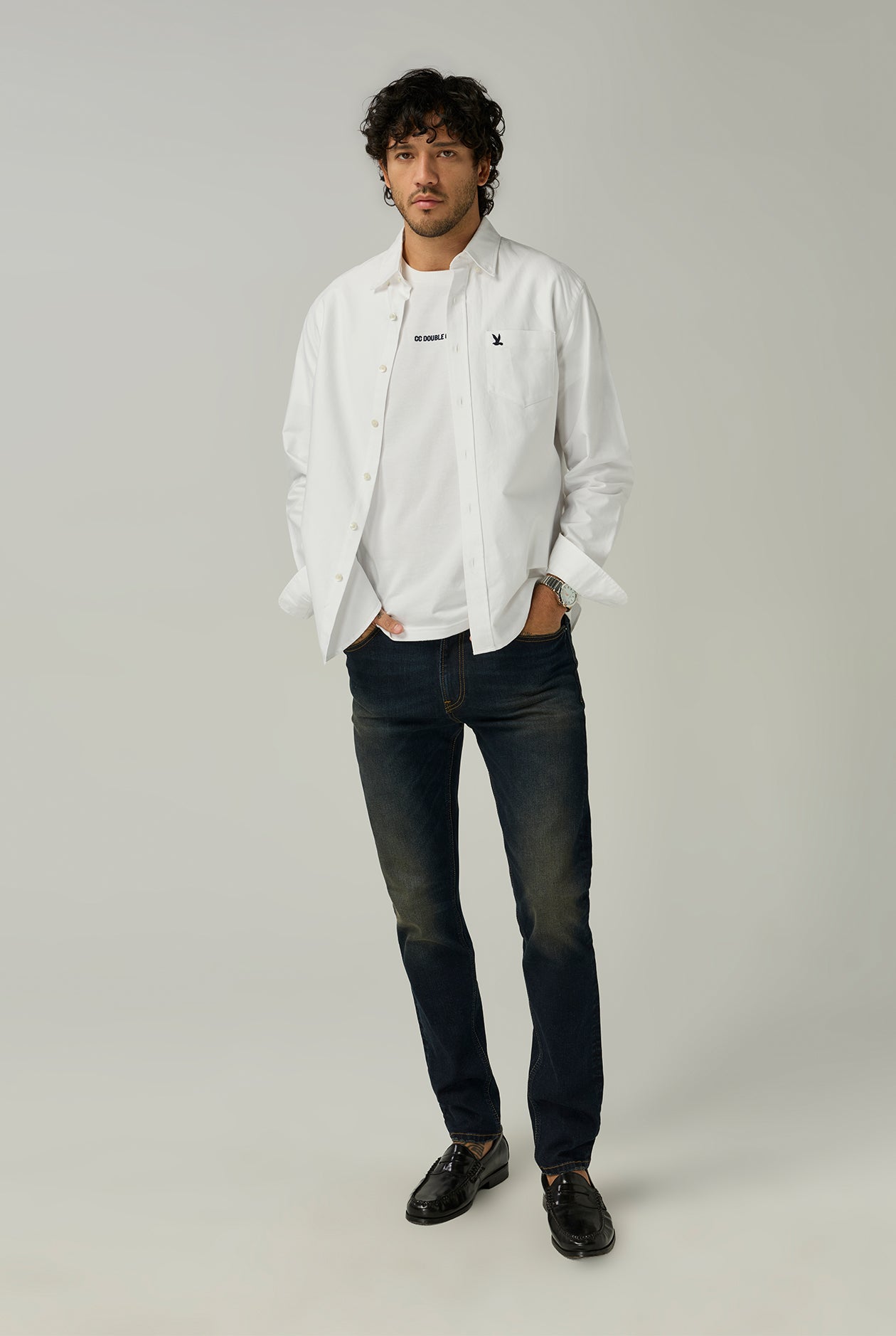 SKINNY DENIM PANTS - CC Double O Official Store