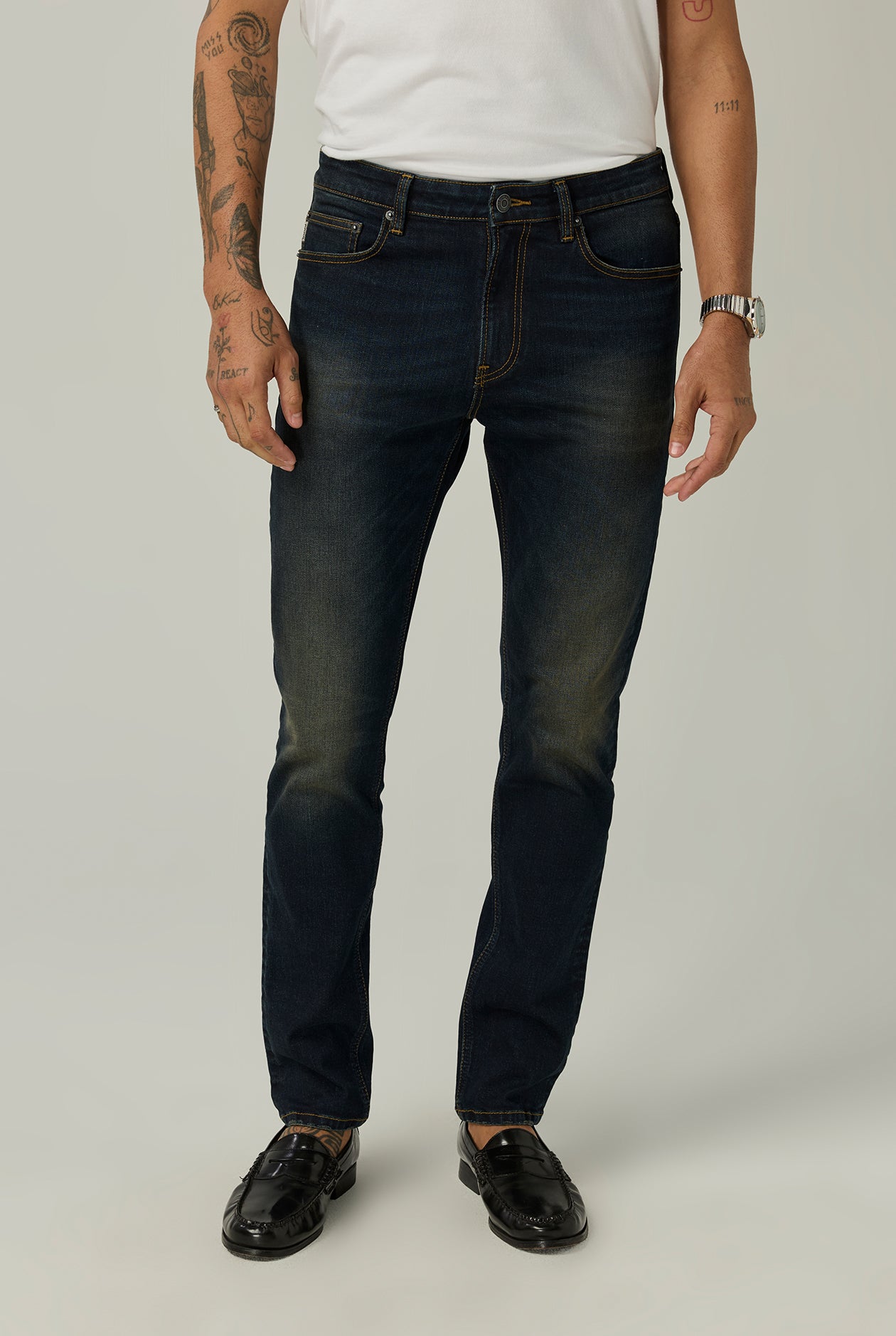 SKINNY DENIM PANTS - CC Double O Official Store