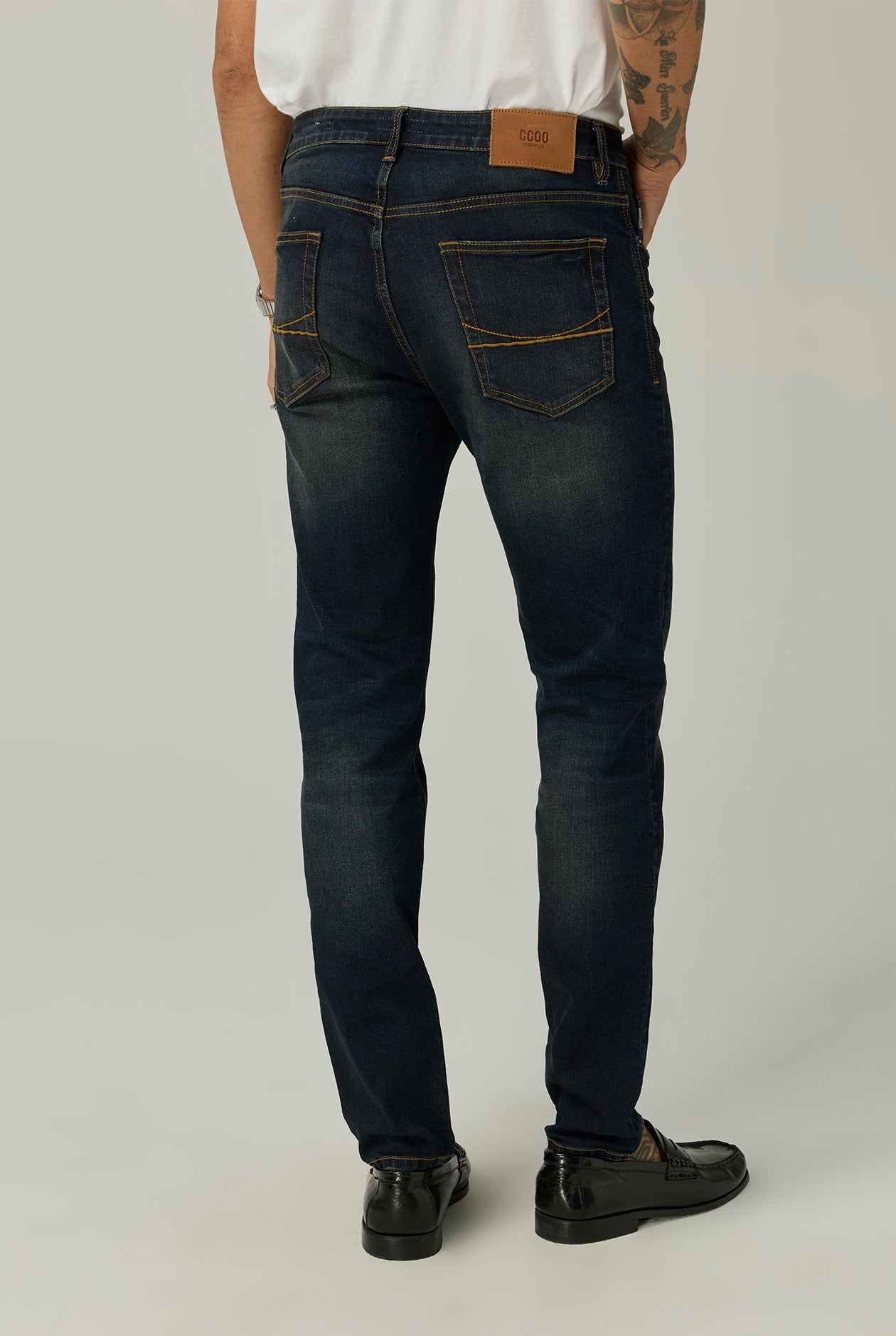 SKINNY DENIM PANTS - CC Double O Official Store