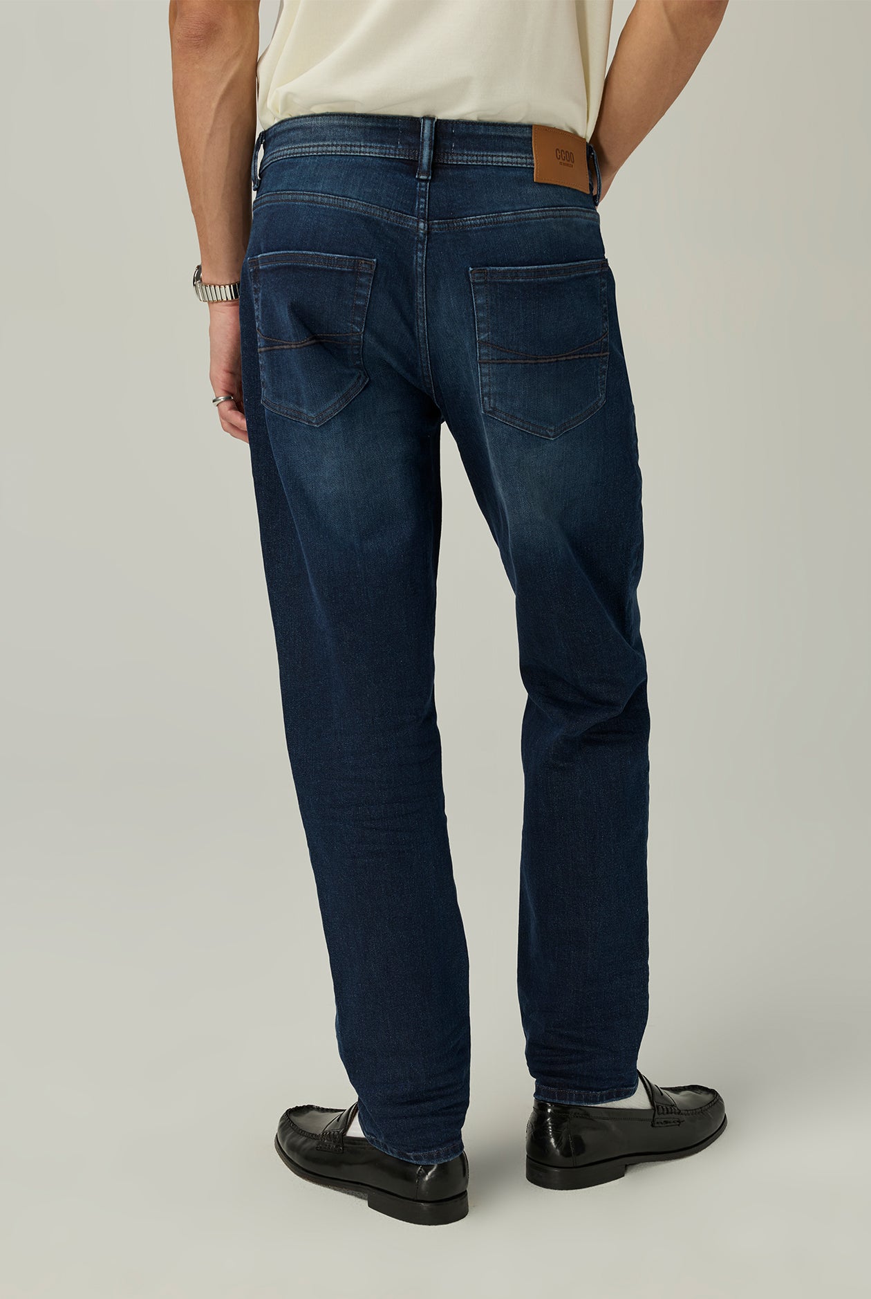 SLIM FIT DENIM PANTS - CC Double O Official Store