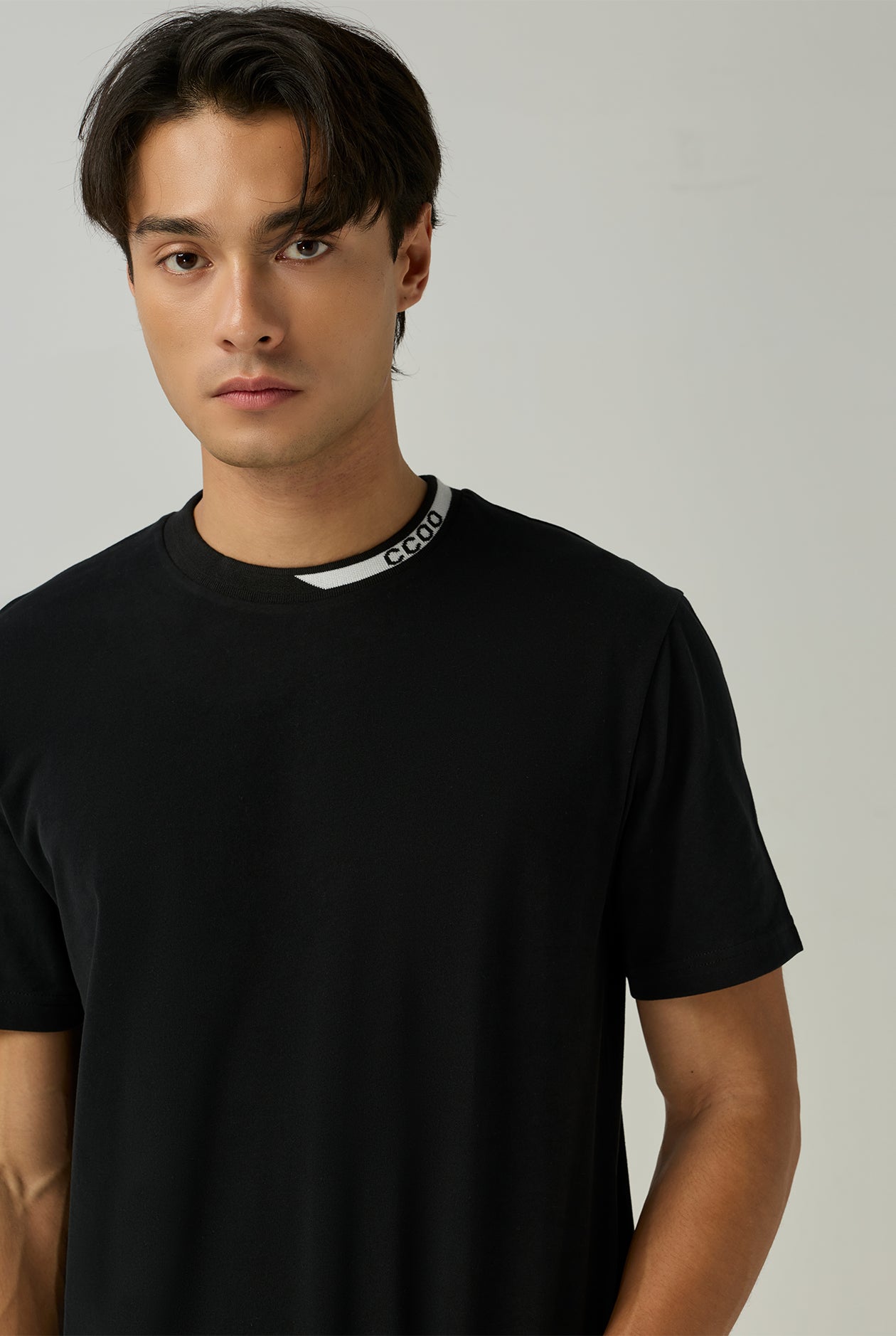 CC DOUBLE O NAME LOGO ROUND NECK TEE