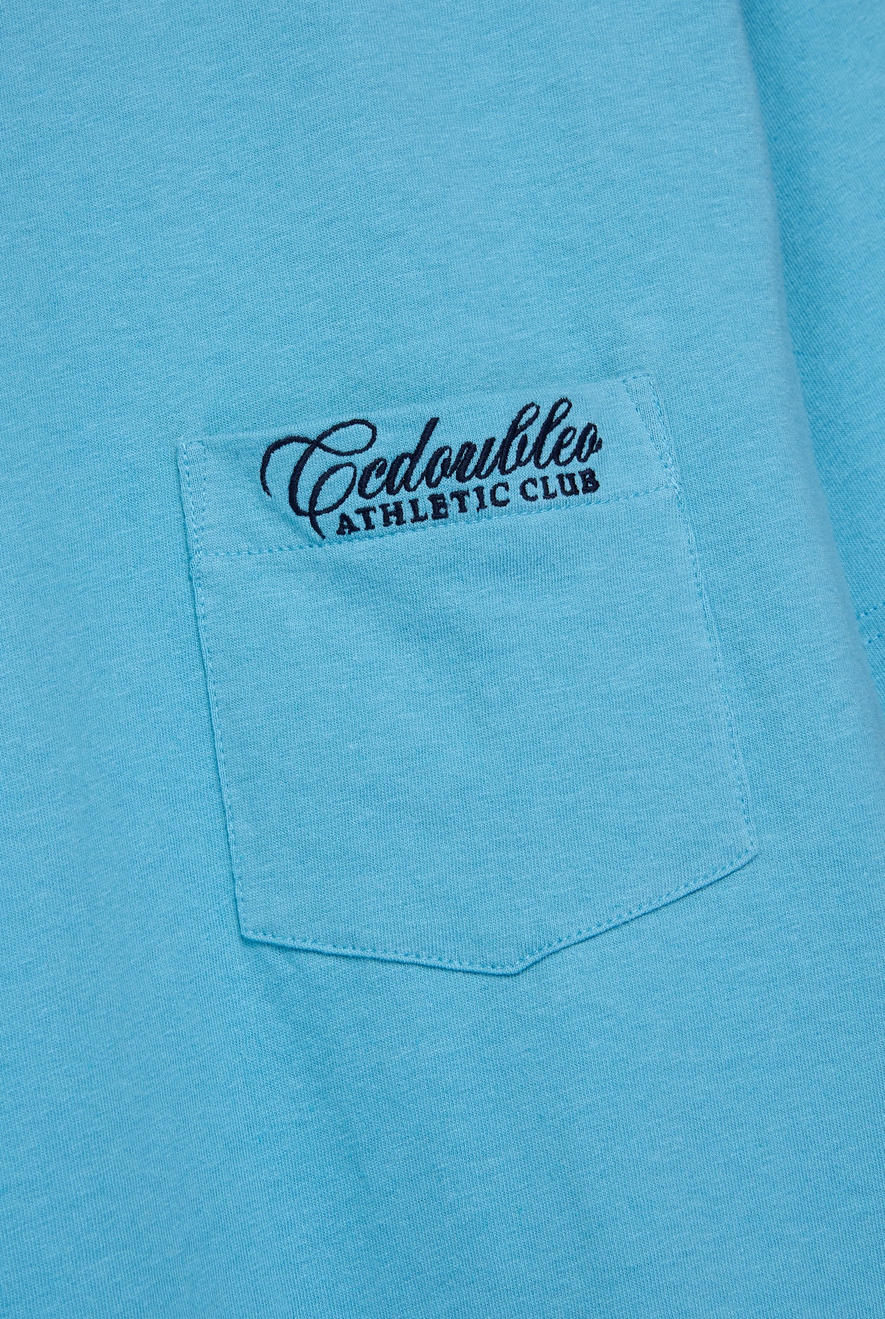 CC DOUBLE O CHEST LOGO ROUND NECK TEE