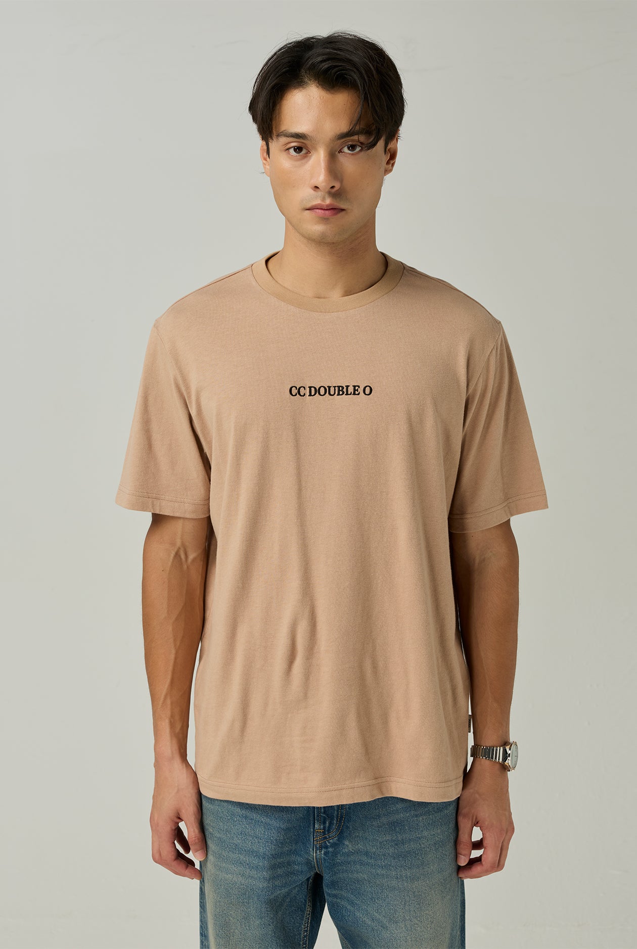 CC DOUBLE O CLASSIC NAME LOGO TEE