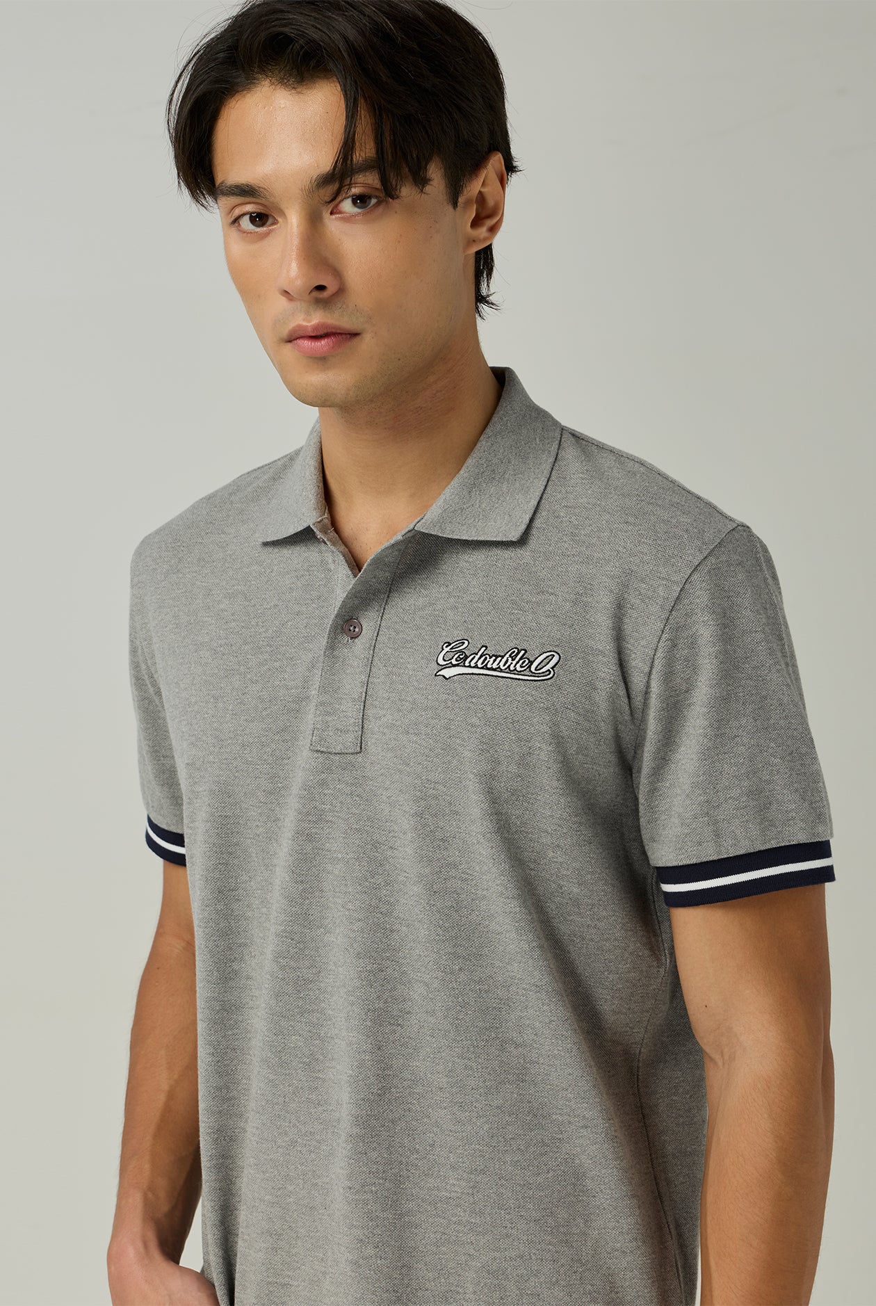 CC DOUBLE O CHEST LOGO POLO SHIRT