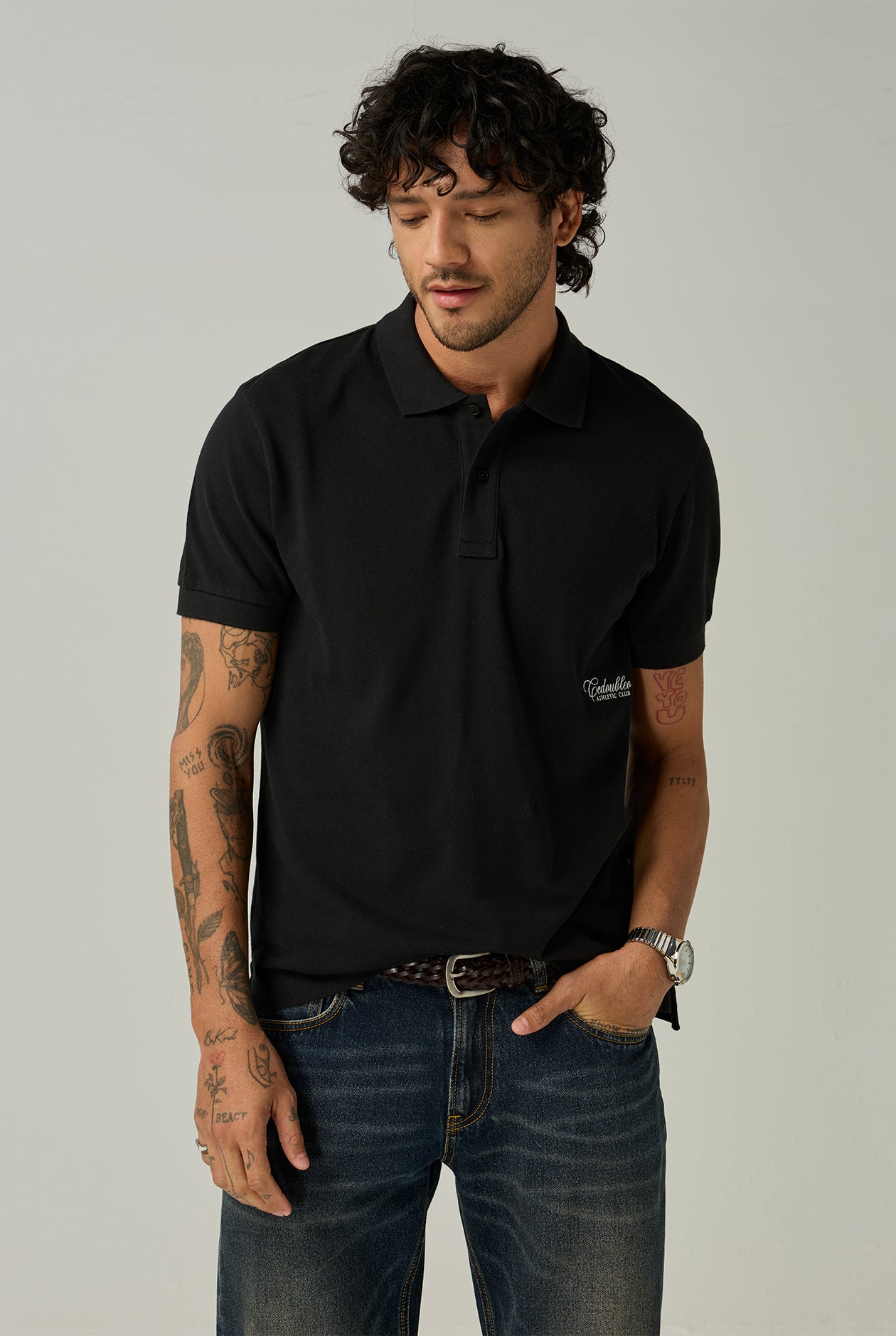 CC DOUBLE O CLASSIC LOGO POLO SHIRT