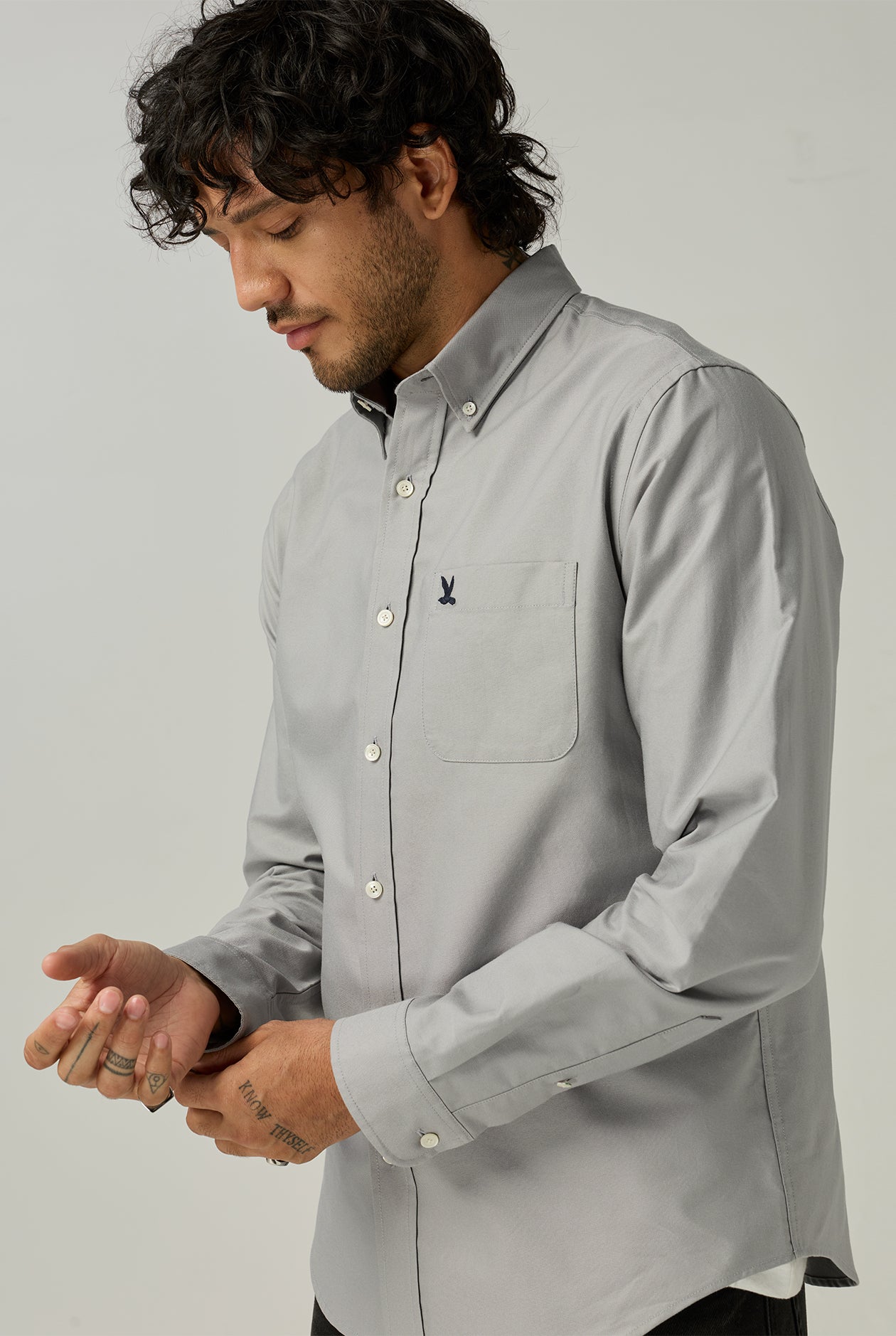 CC DOUBLE O BIRD LOGO OXFORD SHIRT
