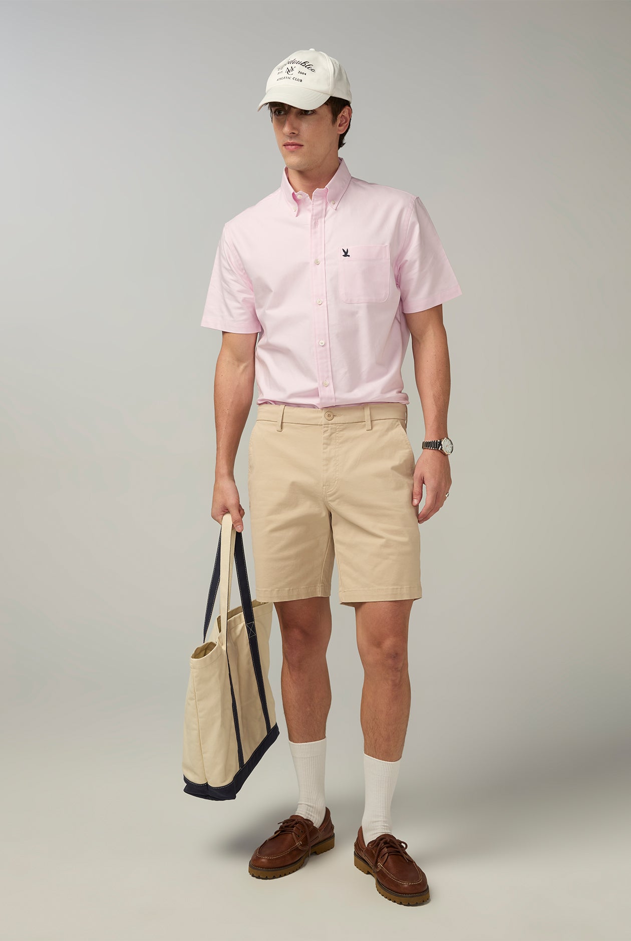 STRAIGHT CHINO SHORTS