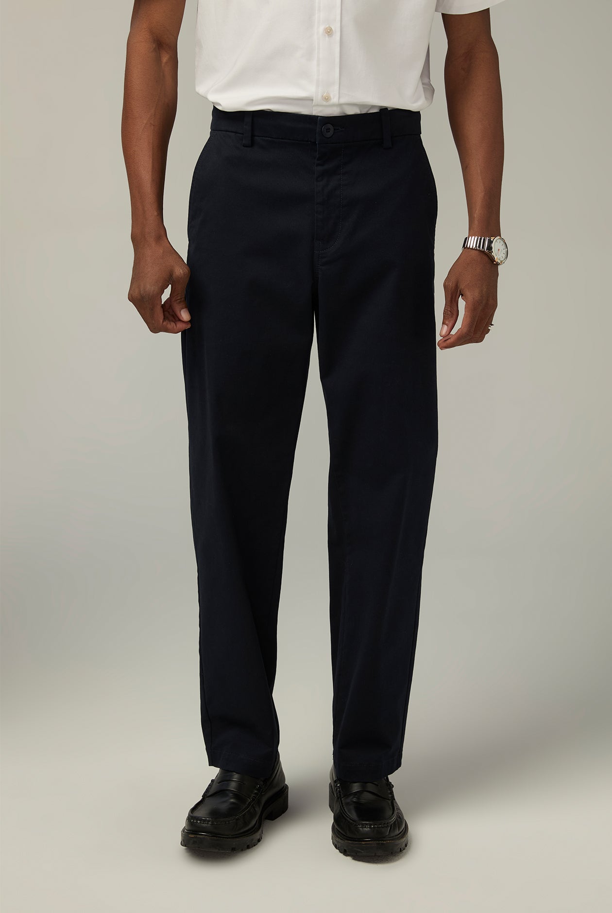 STRAIGHT CHINO PANTS