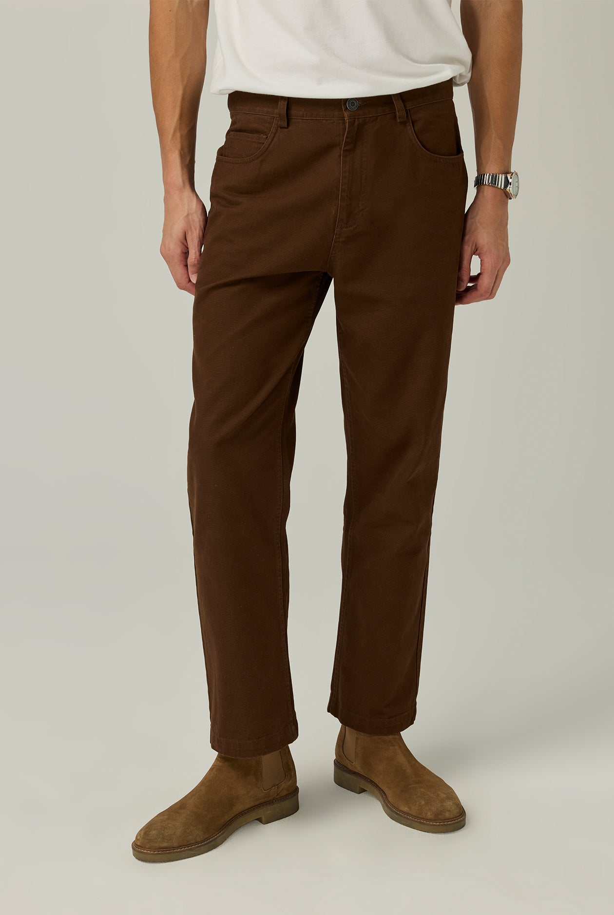 STRAIGHT FIT WORK PANTS