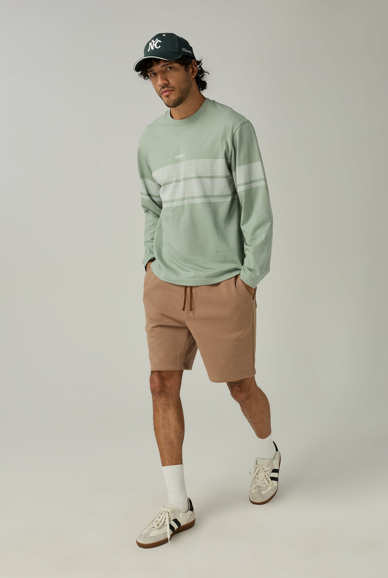 PIQUE SHORT WITH DRAWSTRING